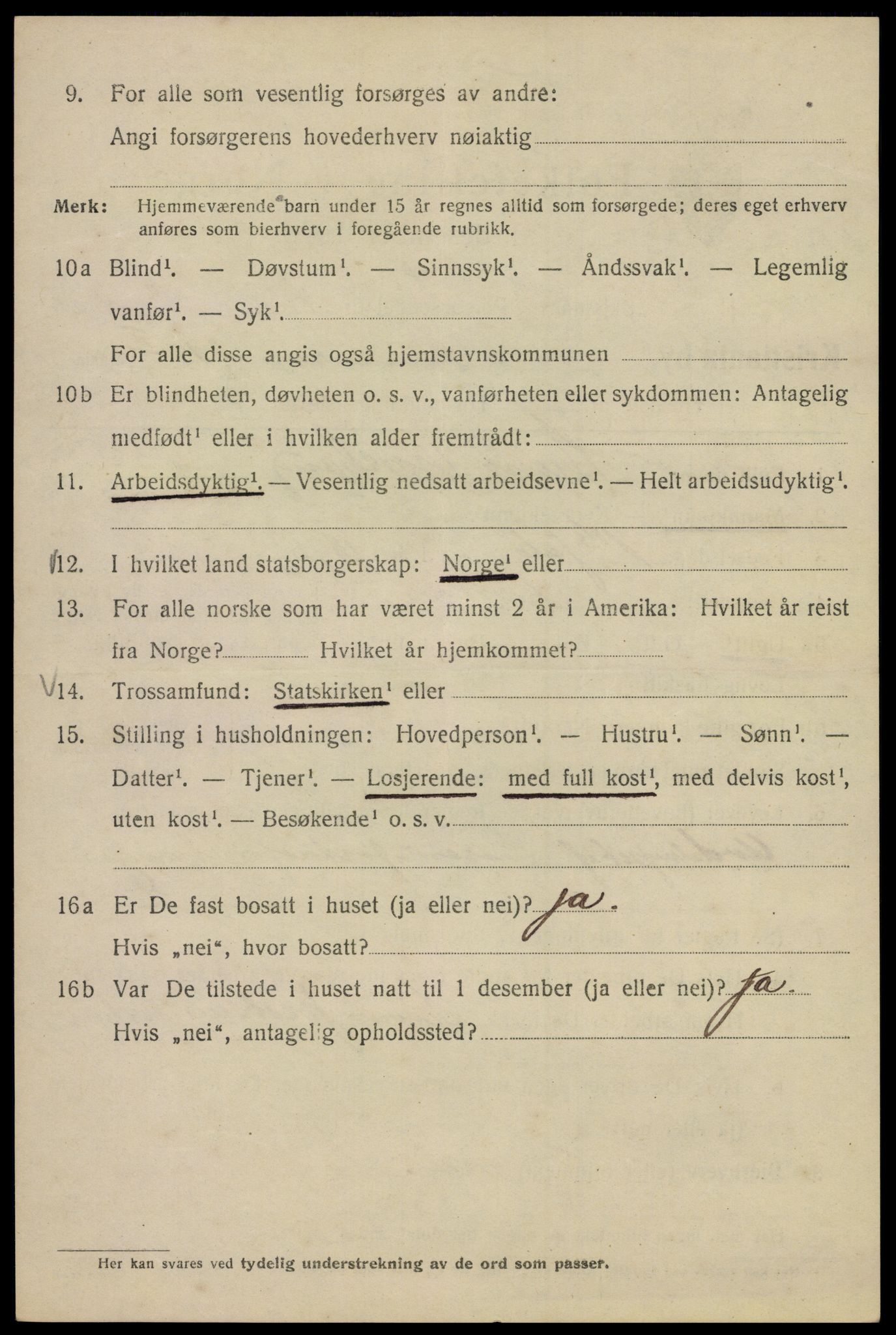 SAO, Folketelling 1920 for 0301 Kristiania kjøpstad, 1920, s. 528058