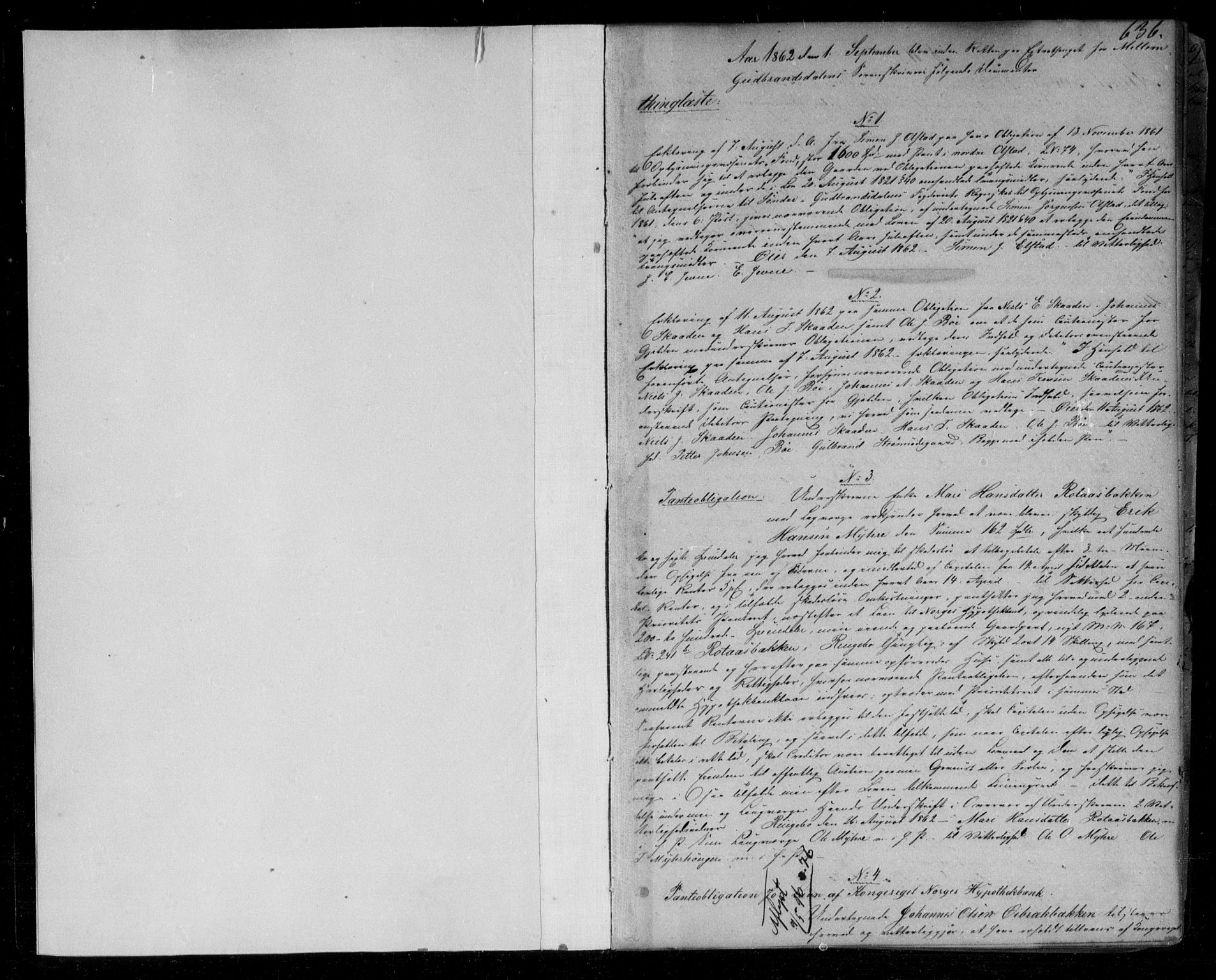 Mellom-Gudbrandsdal sorenskriveri, SAH/TING-038/H/Hb/L0003/0003: Pantebok nr. 3c, 1862-1865, s. 636
