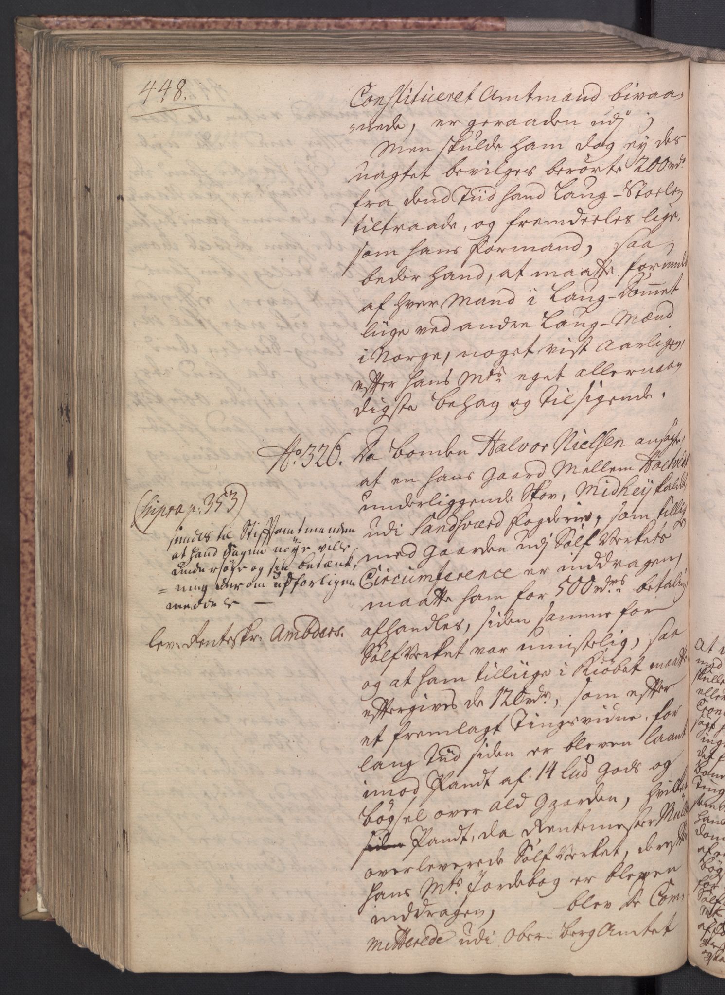Rentekammeret, Kammerkanselliet, AV/RA-EA-3111/G/Gh/Gha/L0019: Norsk ekstraktmemorialprotokoll (merket RK 53.64), 1736-1737, s. 448