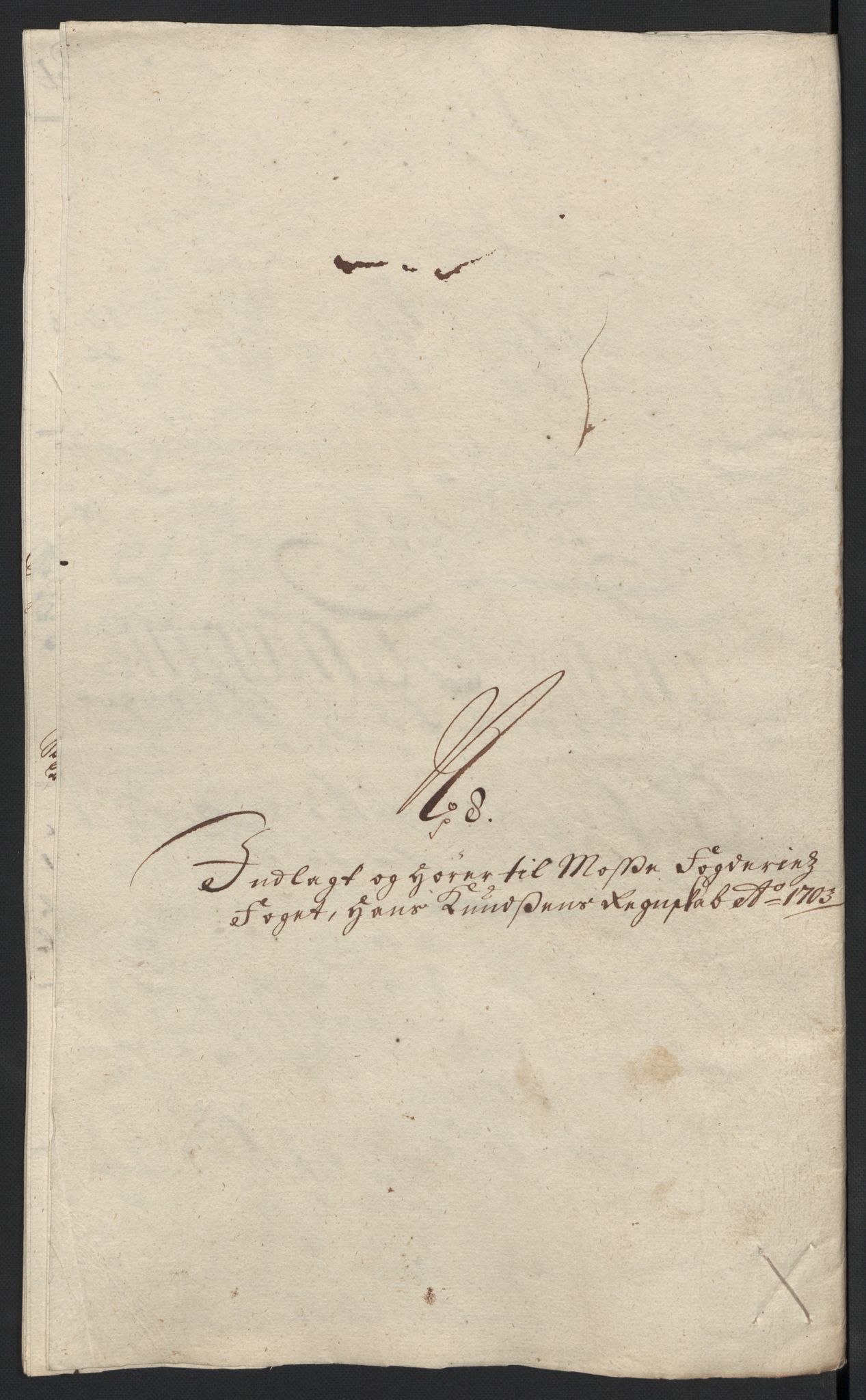 Rentekammeret inntil 1814, Reviderte regnskaper, Fogderegnskap, AV/RA-EA-4092/R04/L0132: Fogderegnskap Moss, Onsøy, Tune, Veme og Åbygge, 1703-1704, s. 70