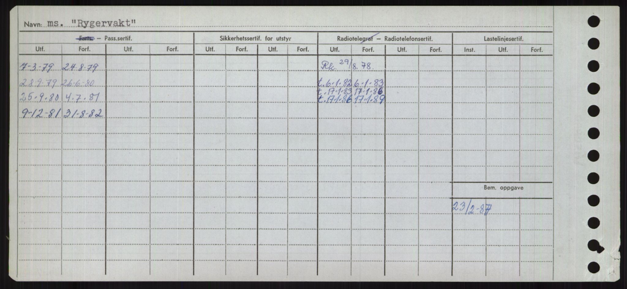 Sjøfartsdirektoratet med forløpere, Skipsmålingen, RA/S-1627/H/Ha/L0004/0002: Fartøy, Mas-R / Fartøy, Odin-R, s. 934