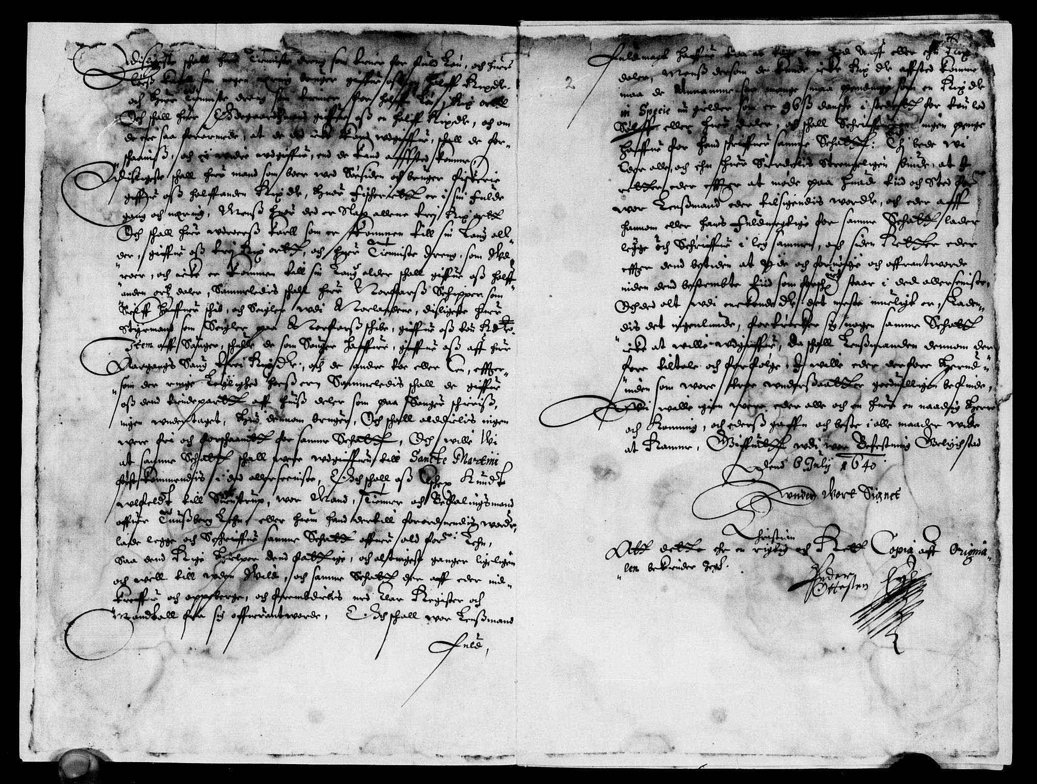 Rentekammeret inntil 1814, Reviderte regnskaper, Lensregnskaper, AV/RA-EA-5023/R/Rb/Rbo/L0021: Tønsberg len, 1640-1641