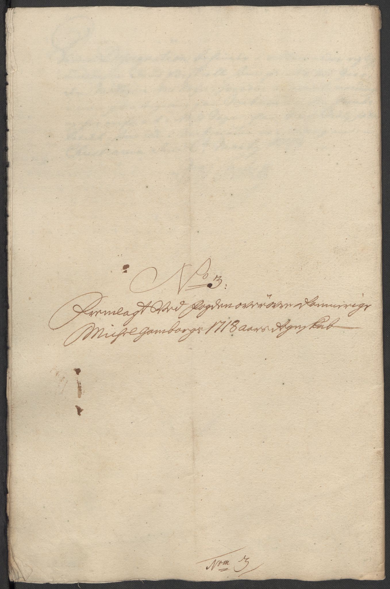 Rentekammeret inntil 1814, Reviderte regnskaper, Fogderegnskap, RA/EA-4092/R12/L0727: Fogderegnskap Øvre Romerike, 1718, s. 126