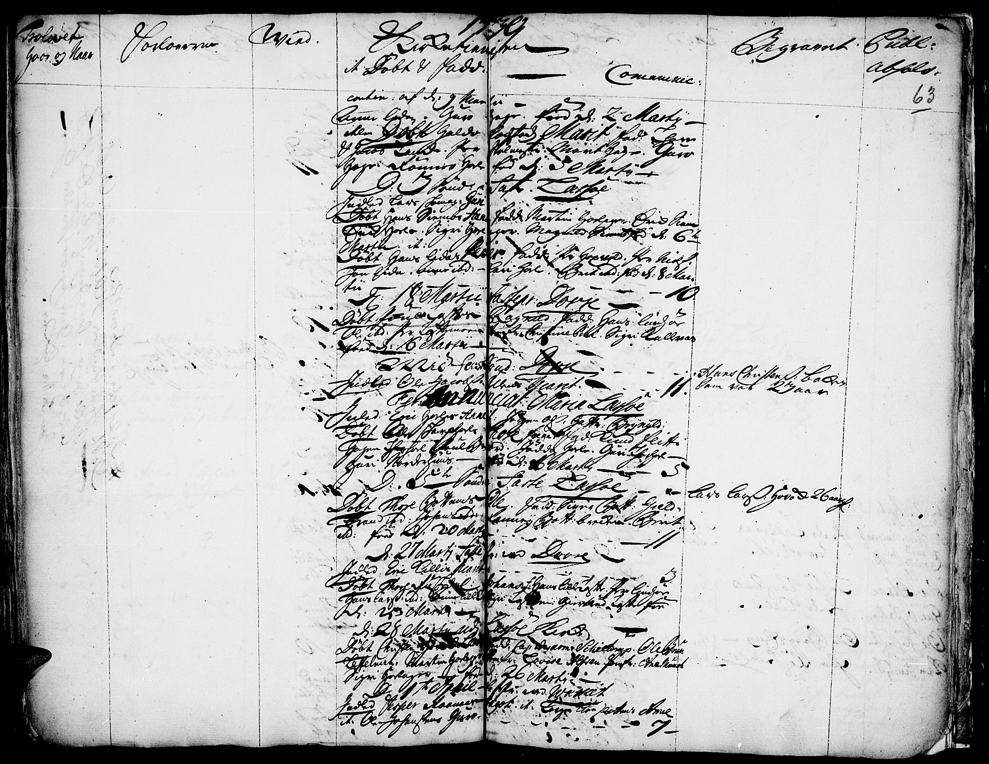 Lesja prestekontor, AV/SAH-PREST-068/H/Ha/Haa/L0001: Ministerialbok nr. 1, 1724-1731, s. 63