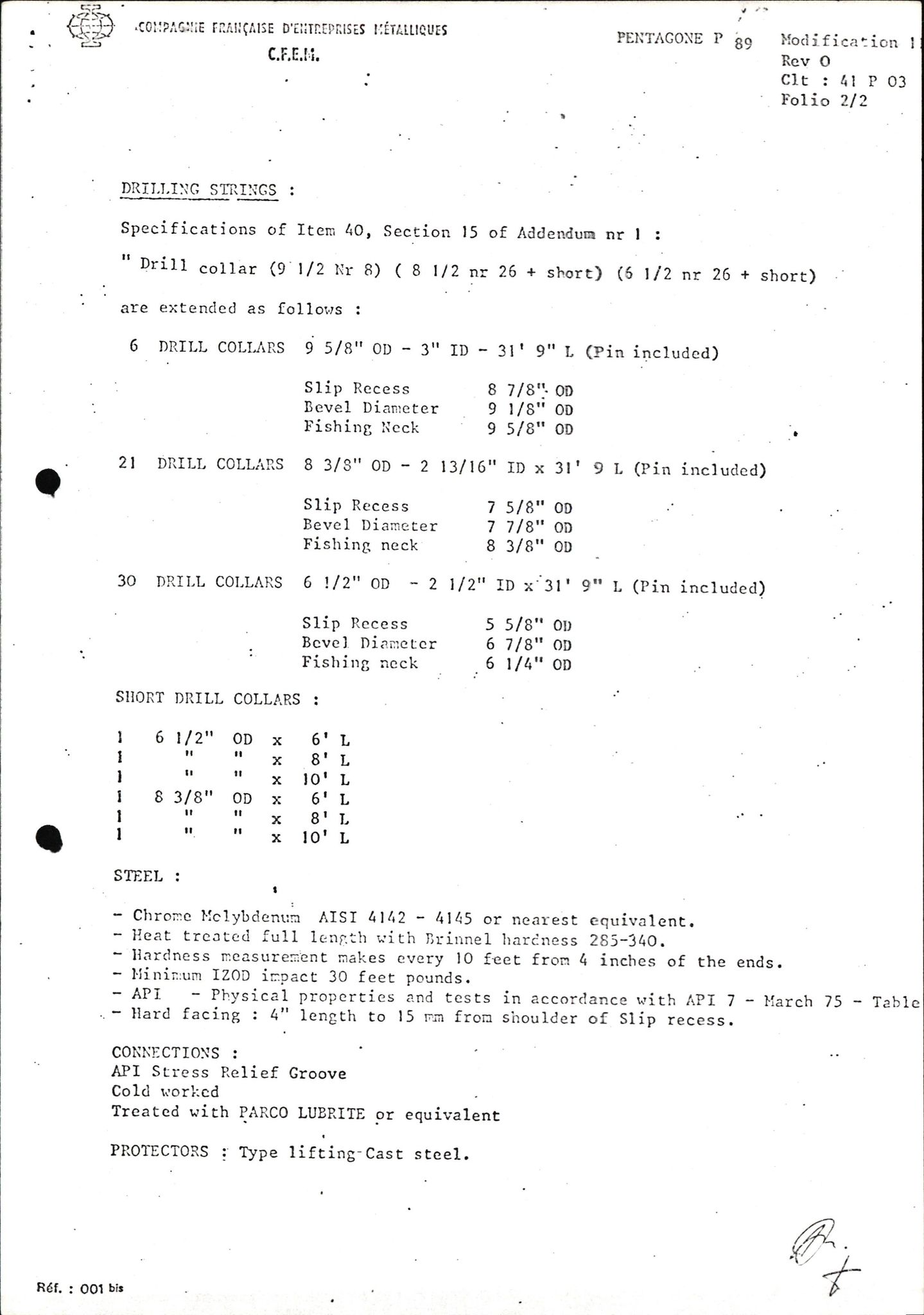 Pa 1503 - Stavanger Drilling AS, AV/SAST-A-101906/2/E/Eb/Eba/L0002: Sak og korrespondanse, 1974-1980