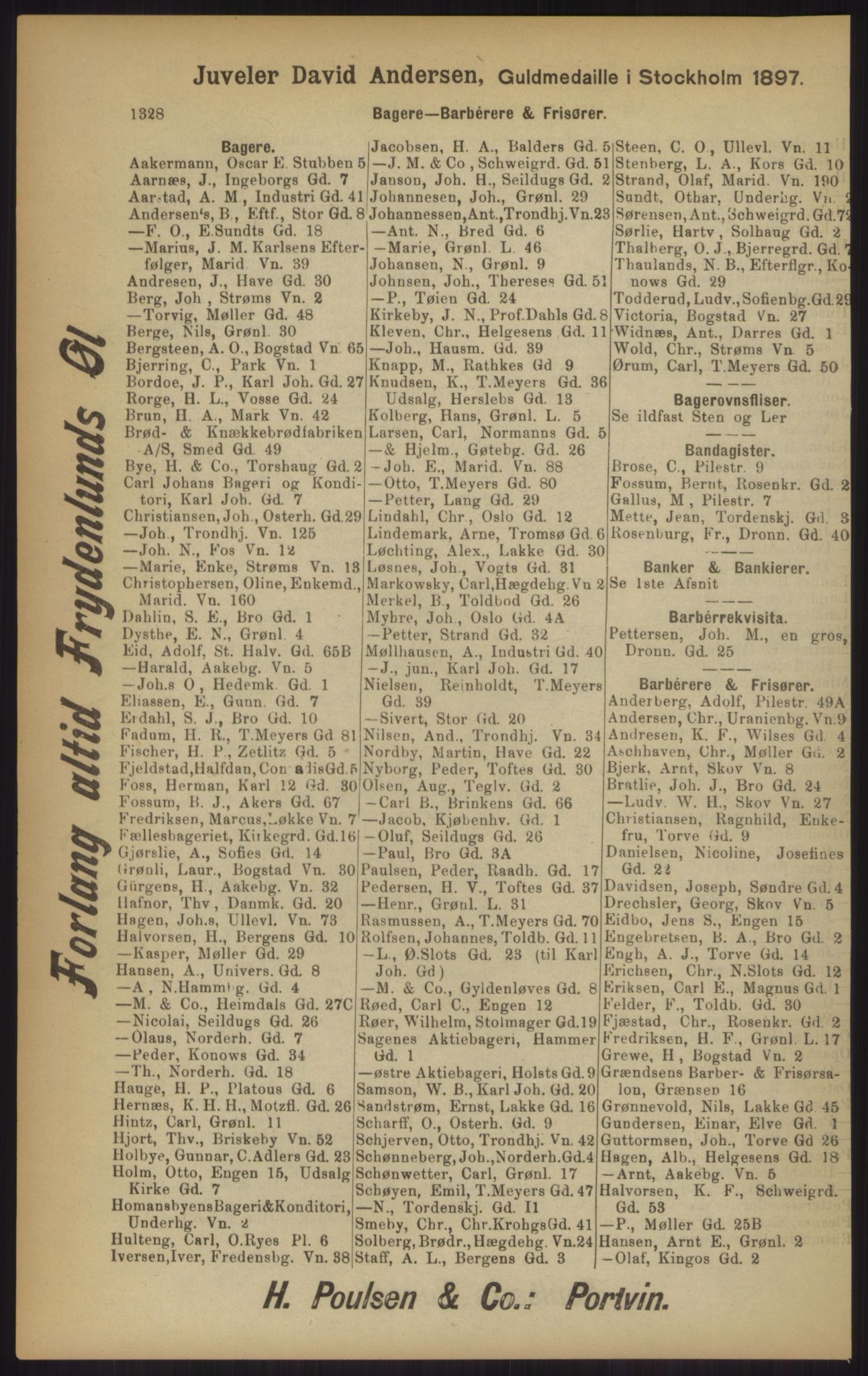 Kristiania/Oslo adressebok, PUBL/-, 1902, s. 1328