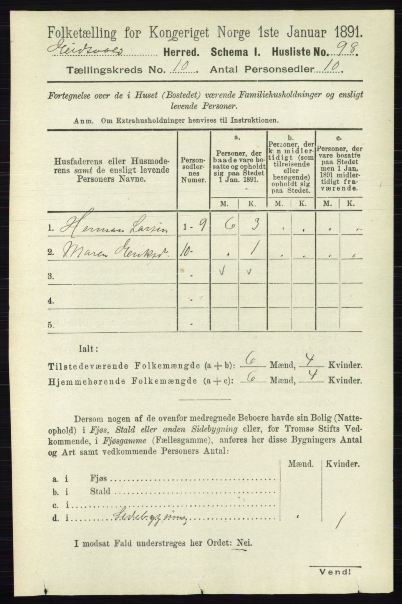 RA, Folketelling 1891 for 0237 Eidsvoll herred, 1891, s. 6777