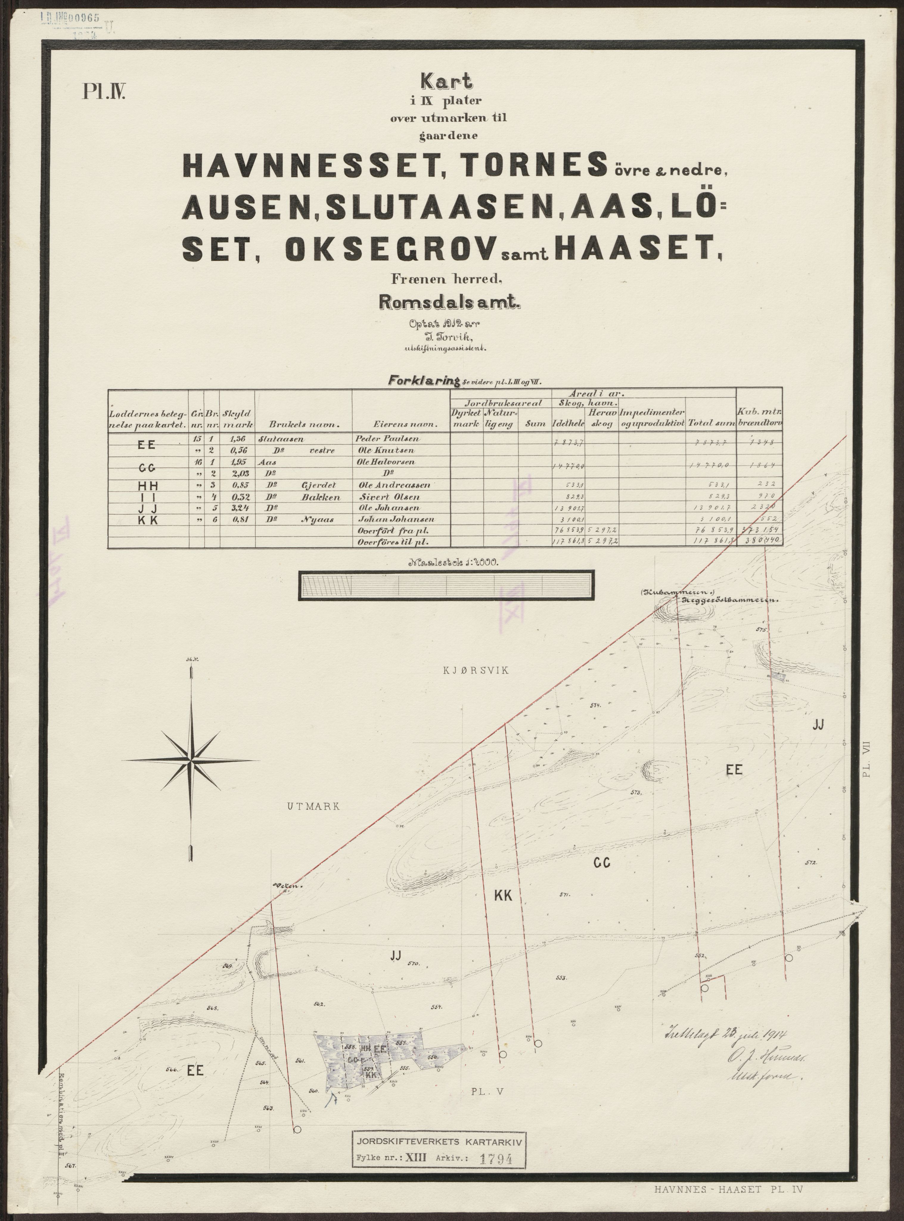 Jordskifteverkets kartarkiv, RA/S-3929/T, 1859-1988, s. 2147