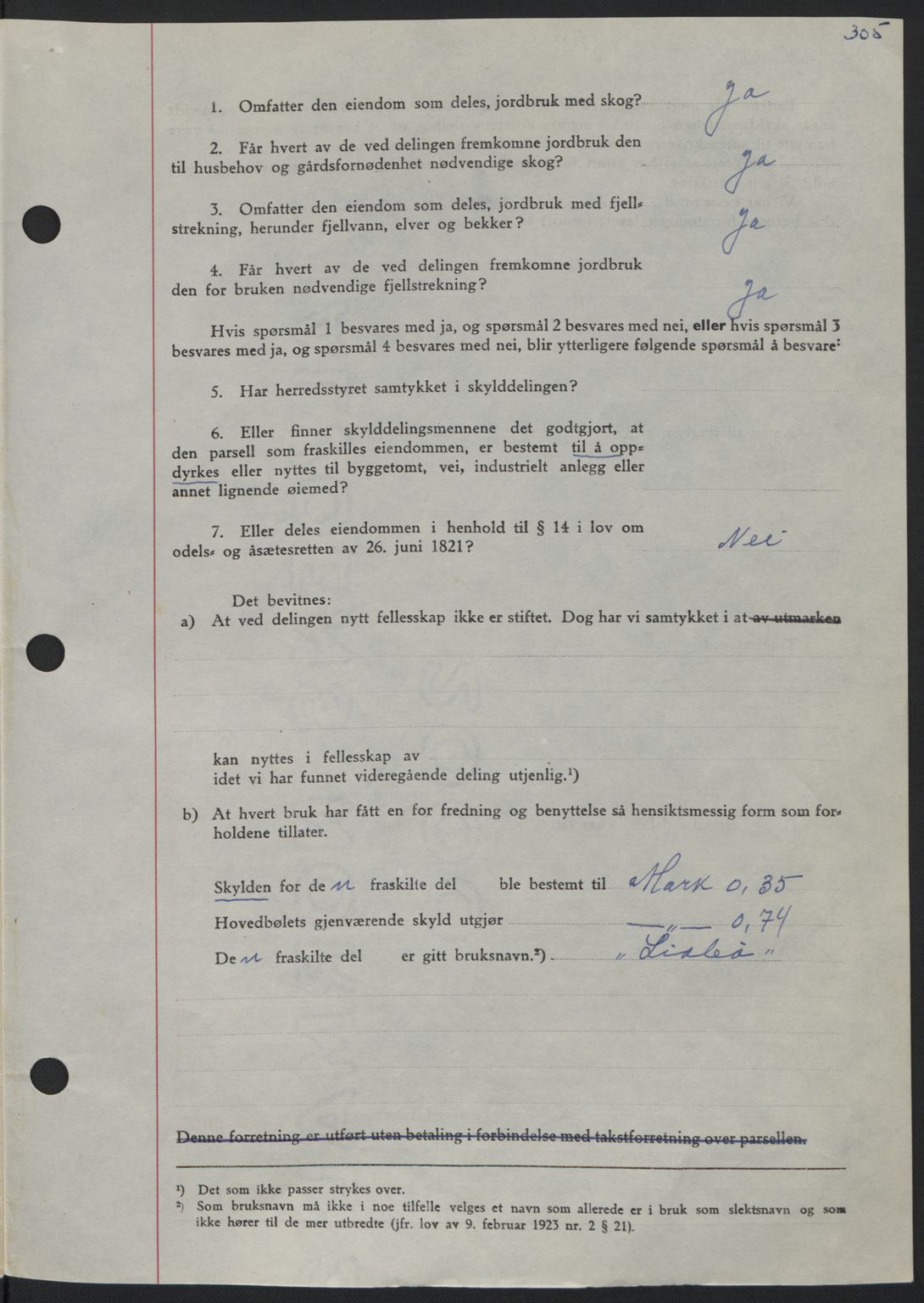 Nordmøre sorenskriveri, AV/SAT-A-4132/1/2/2Ca: Pantebok nr. A113, 1949-1950, Dagboknr: 3418/1949