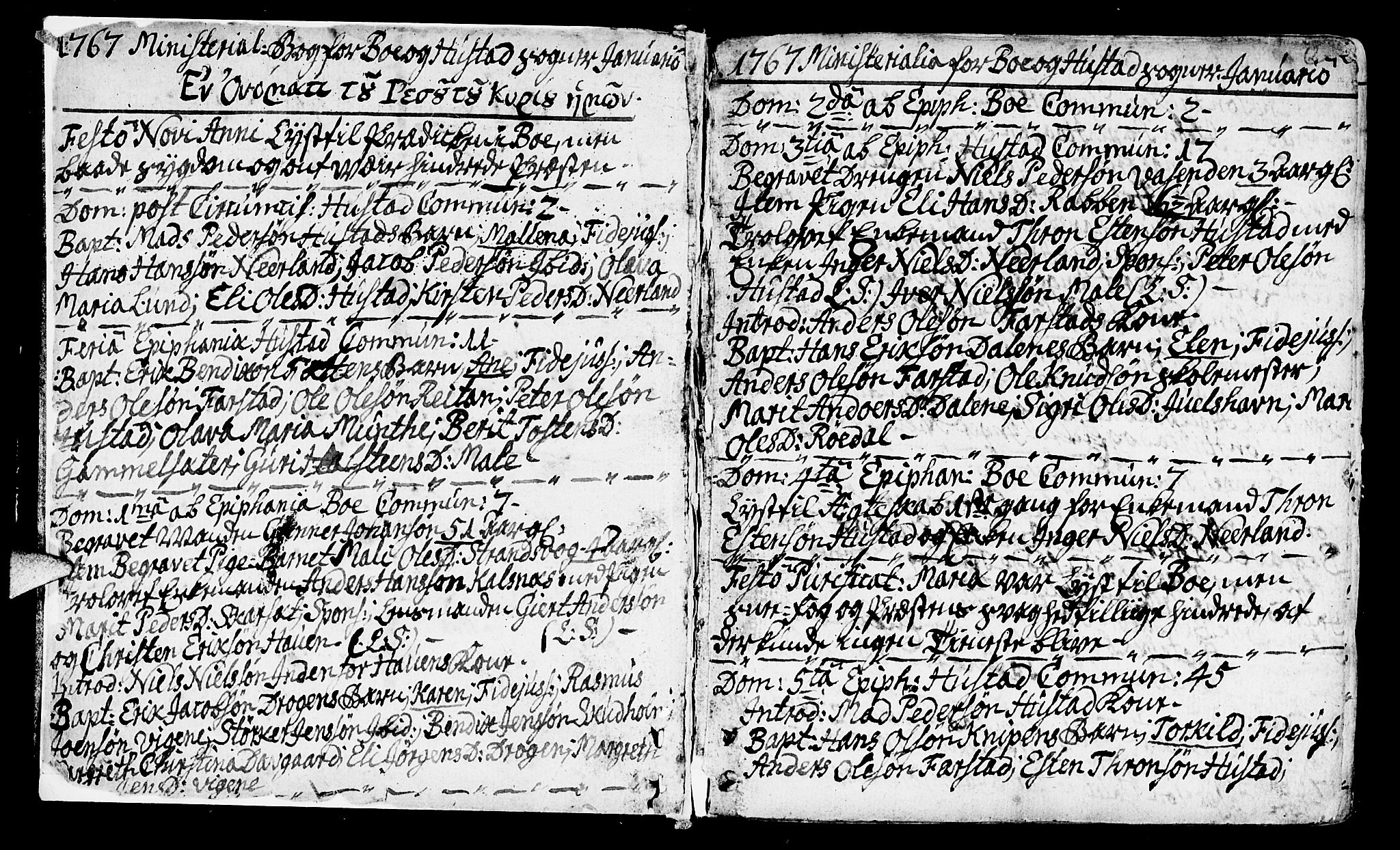 Ministerialprotokoller, klokkerbøker og fødselsregistre - Møre og Romsdal, AV/SAT-A-1454/566/L0761: Ministerialbok nr. 566A02 /1, 1767-1817, s. 2