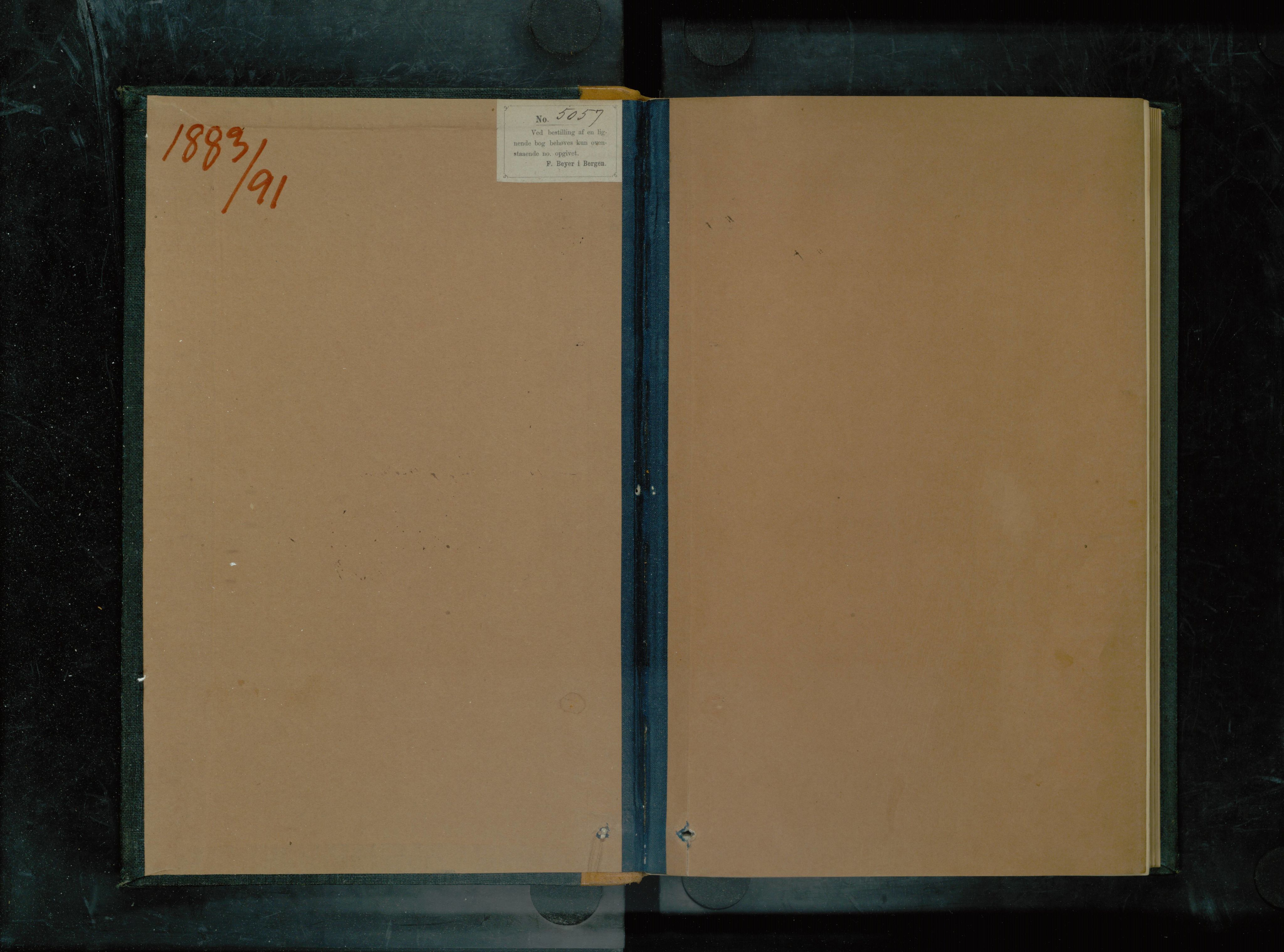 Ulvik herad. Formannskapet, IKAH/1233-021/C/Ca/Caa/L0002: Postjournal for formannskapet, 1883-1891