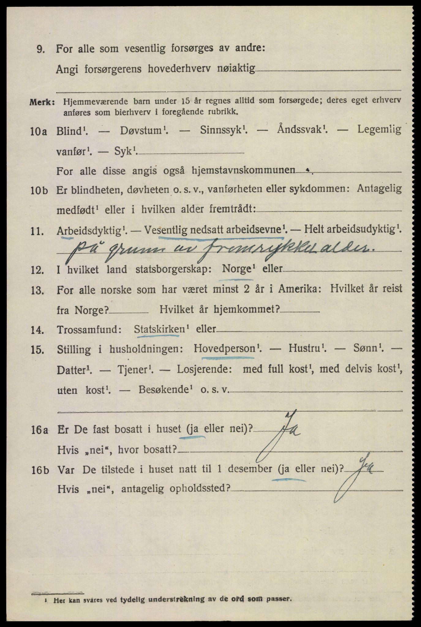 SAKO, Folketelling 1920 for 0719 Andebu herred, 1920, s. 2629