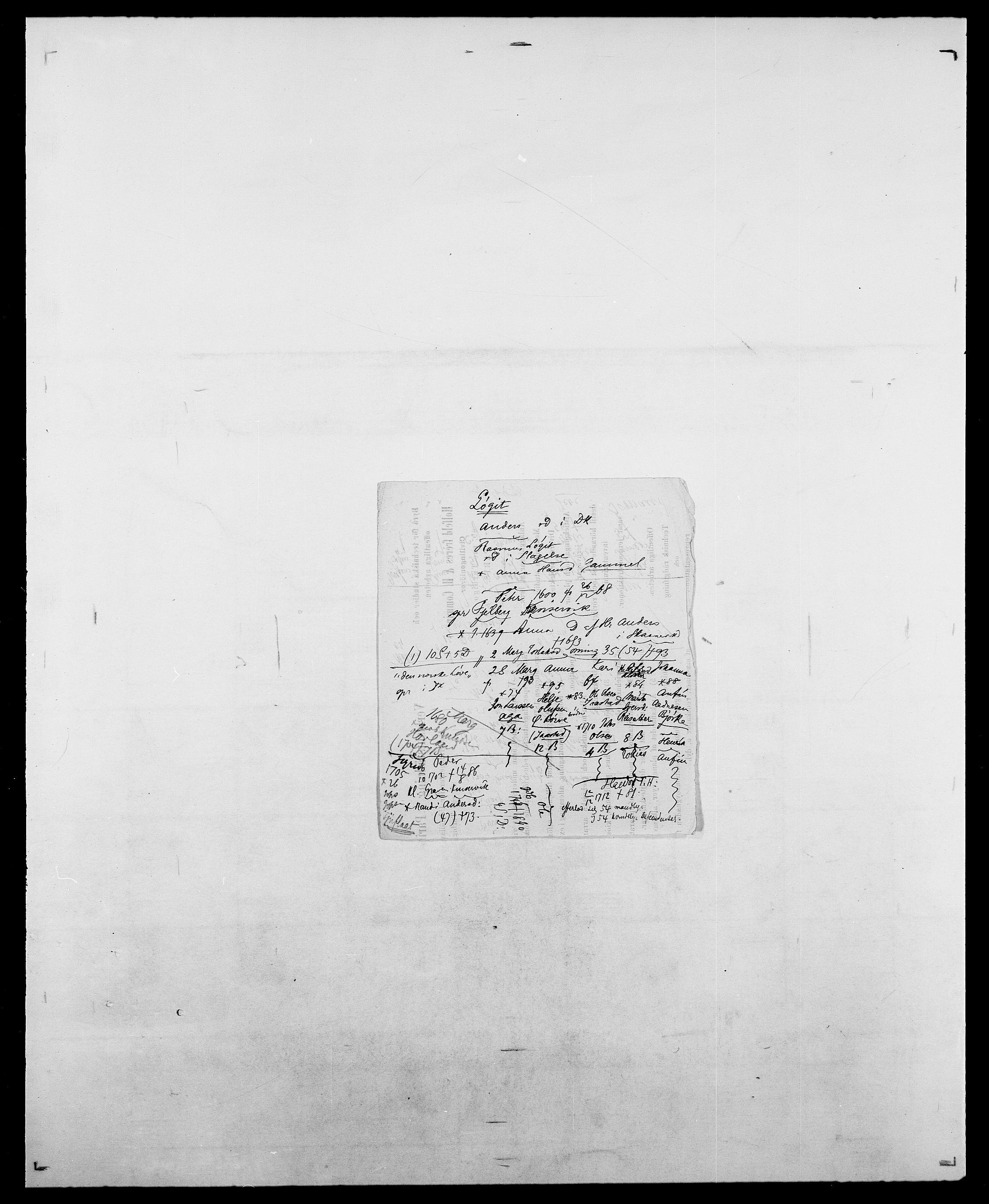 Delgobe, Charles Antoine - samling, SAO/PAO-0038/D/Da/L0025: Løberg - Mazar, s. 27