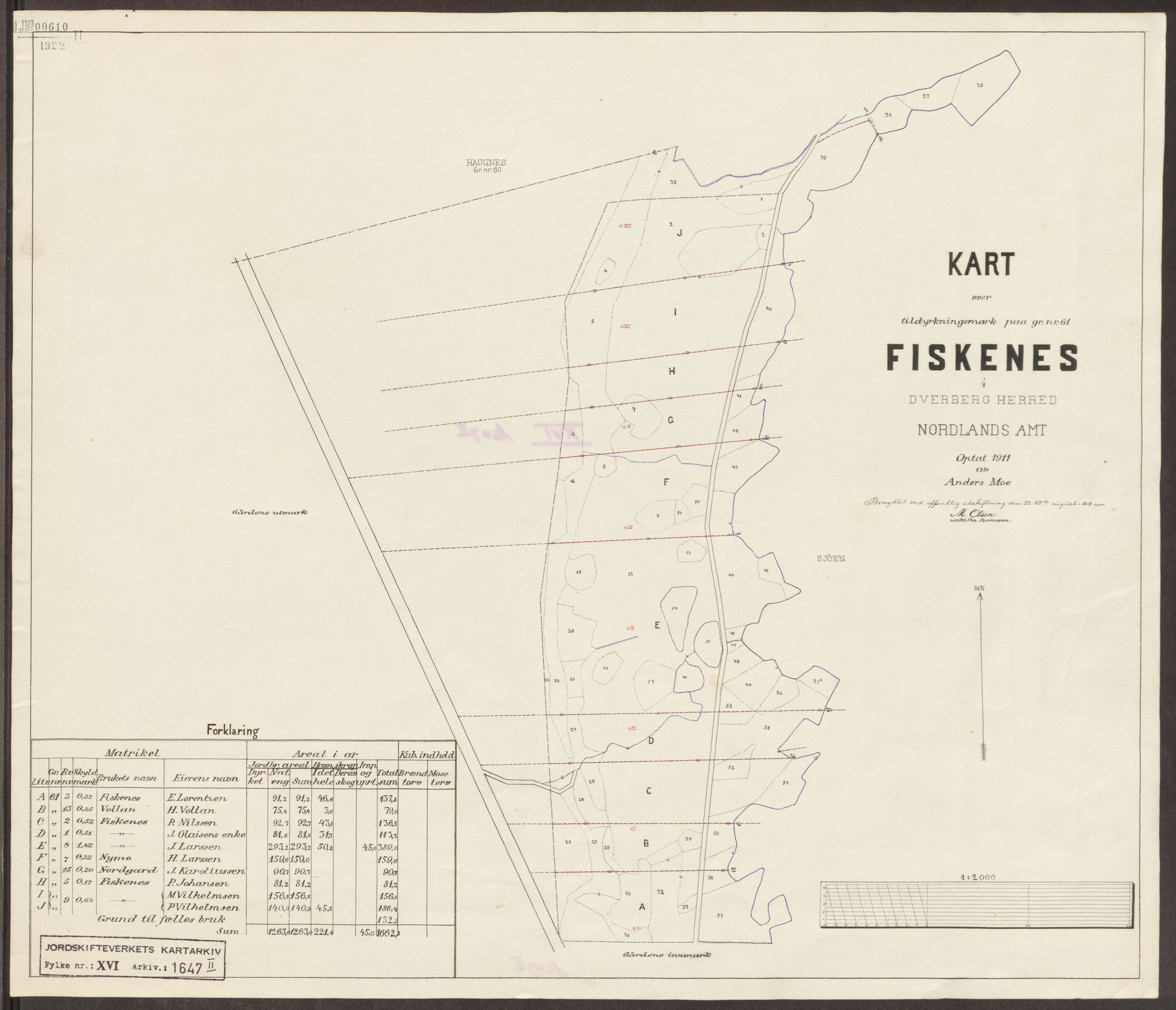 Jordskifteverkets kartarkiv, RA/S-3929/T, 1859-1988, s. 1920