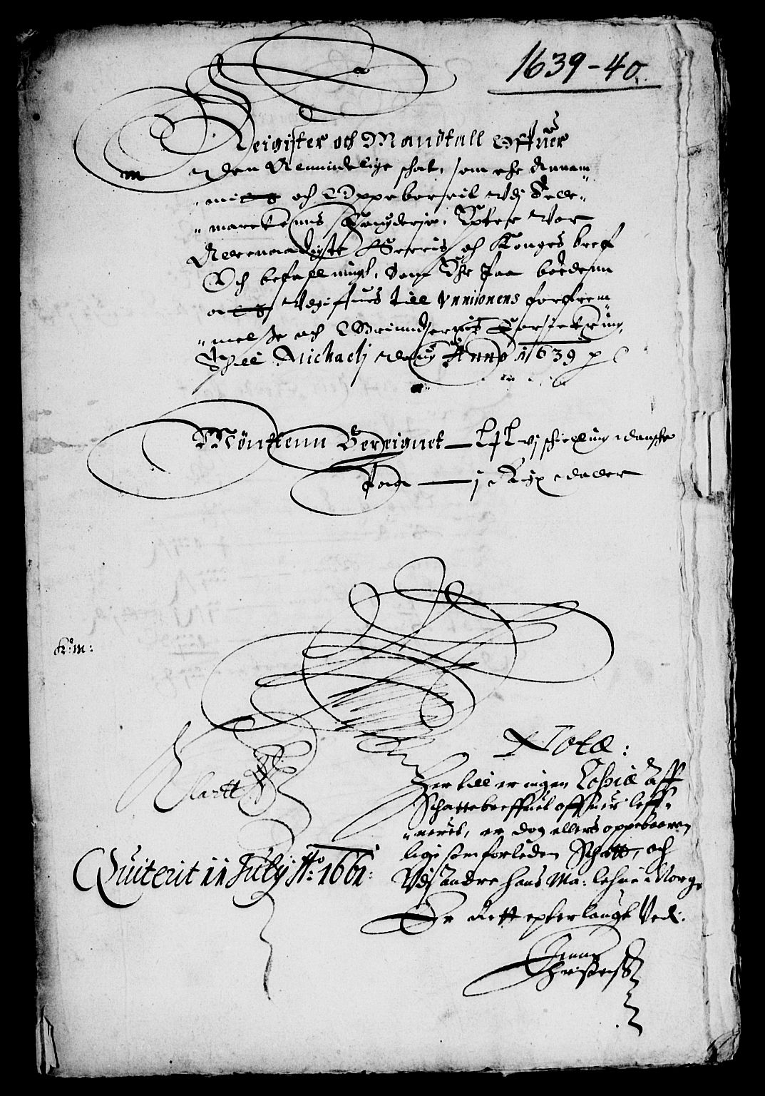 Rentekammeret inntil 1814, Reviderte regnskaper, Lensregnskaper, AV/RA-EA-5023/R/Rb/Rbp/L0022: Bratsberg len, 1638-1640