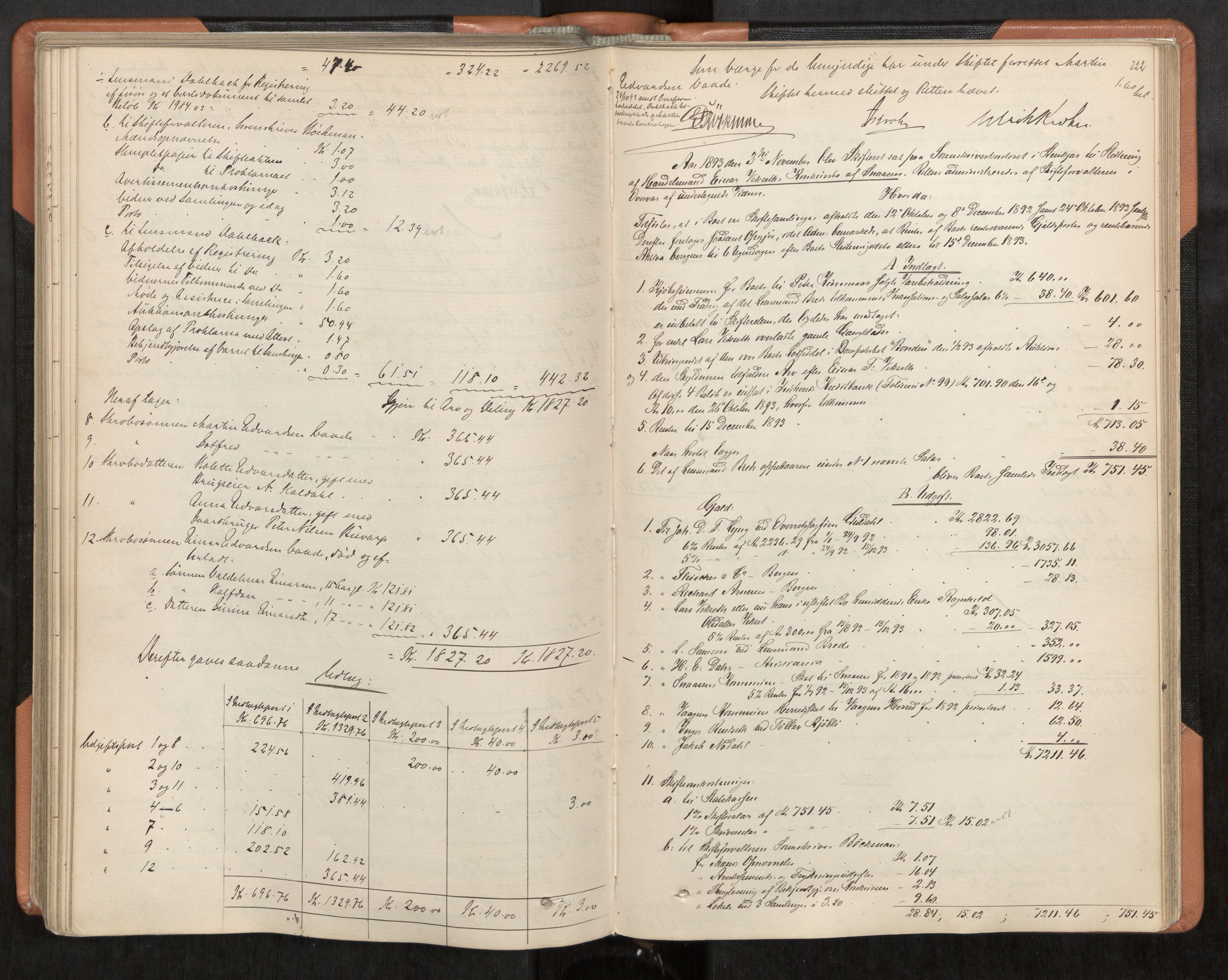 Inderøy sorenskriveri, AV/SAT-A-4147/1/3/3A/L0029: Skifteslutningsprotokoll 4, 1889-1895, s. 222