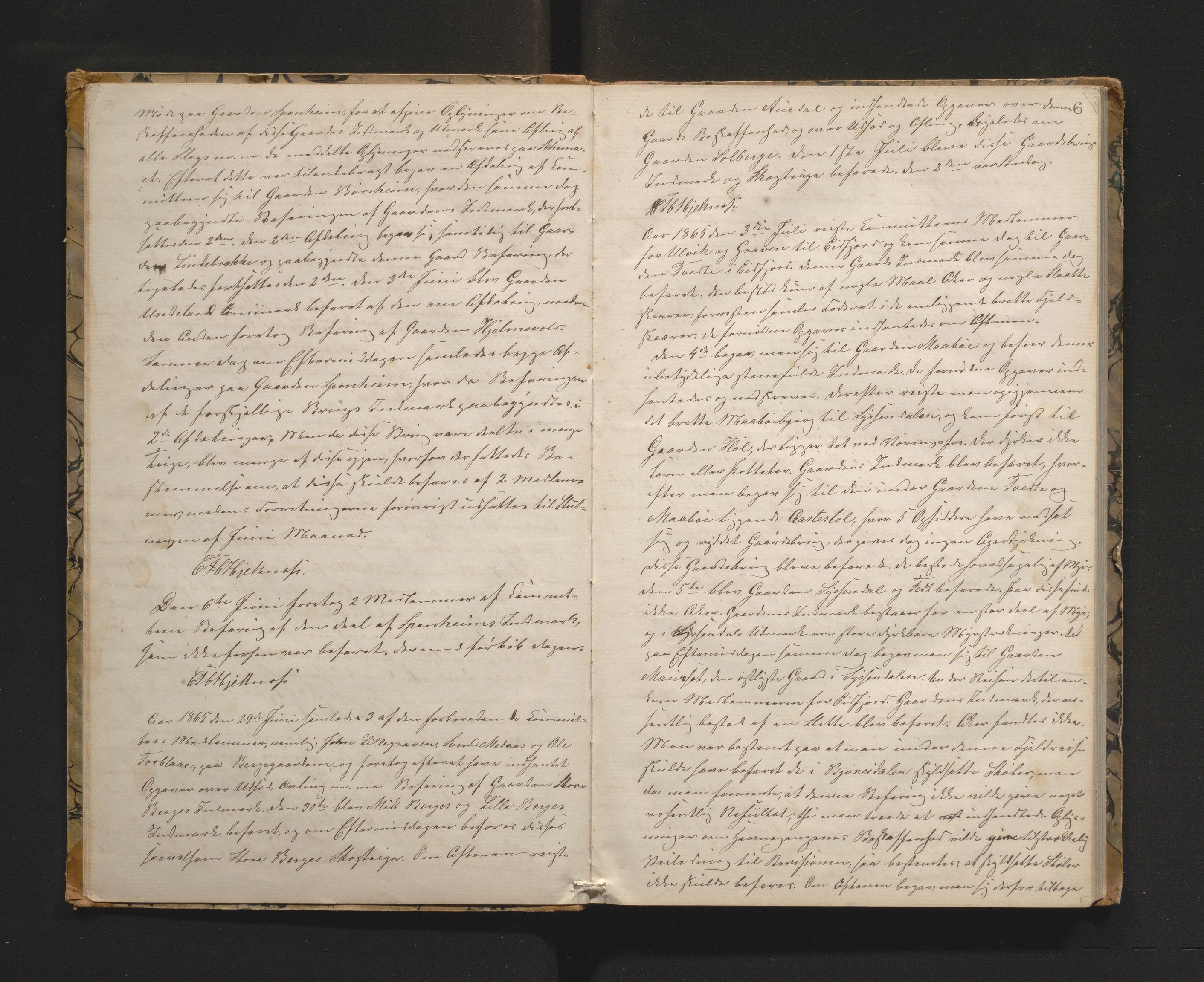 Ulvik herad. Herredskommisjonen av 1863, IKAH/1233-181/A/Aa/L0001: Møtebok for Ulvik herredskommisjon, 1864-1869