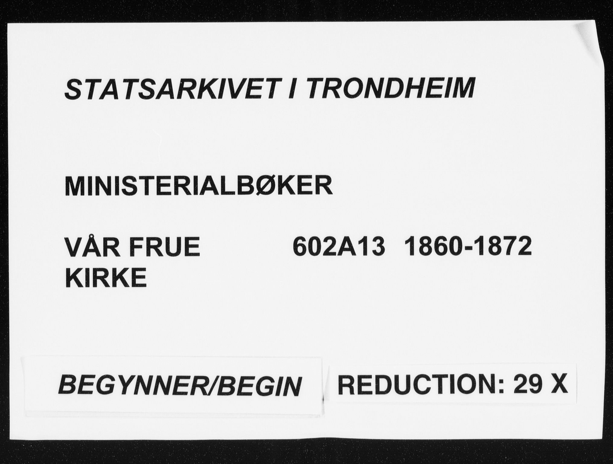 Ministerialprotokoller, klokkerbøker og fødselsregistre - Sør-Trøndelag, SAT/A-1456/602/L0115: Ministerialbok nr. 602A13, 1860-1872