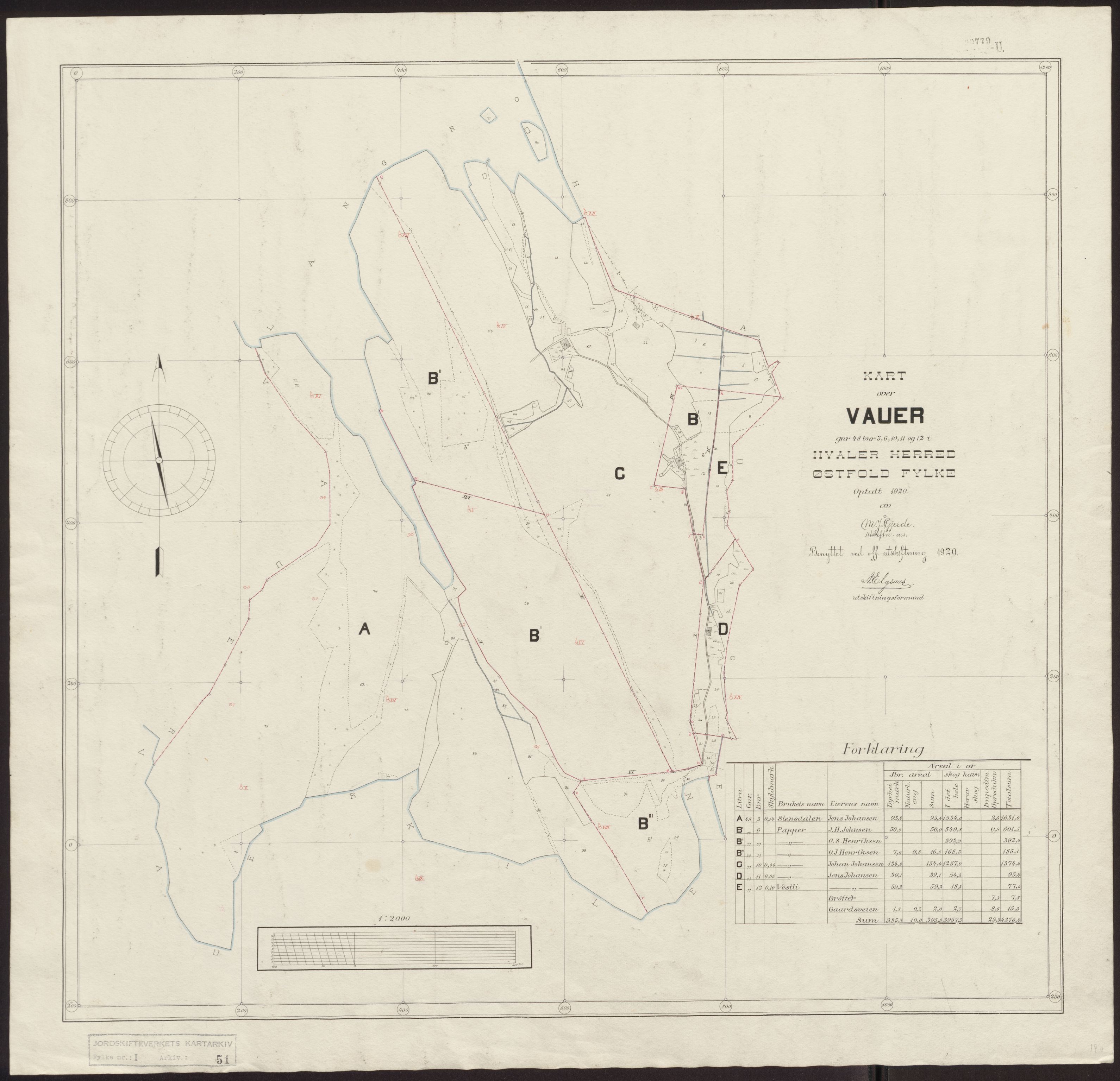 Jordskifteverkets kartarkiv, AV/RA-S-3929/T, 1859-1988, s. 70