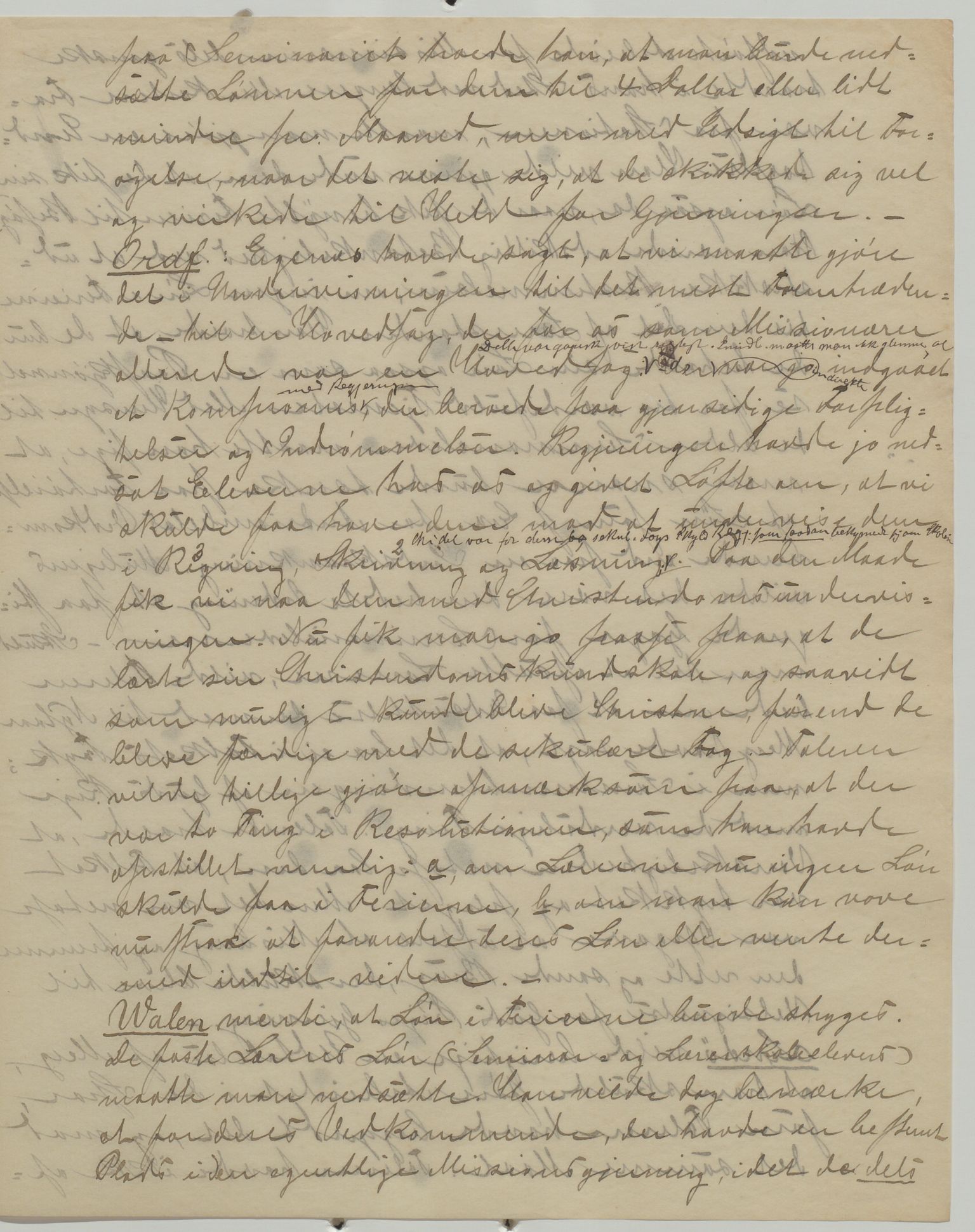 Det Norske Misjonsselskap - hovedadministrasjonen, VID/MA-A-1045/D/Da/Daa/L0036/0001: Konferansereferat og årsberetninger / Konferansereferat fra Madagaskar Innland., 1882