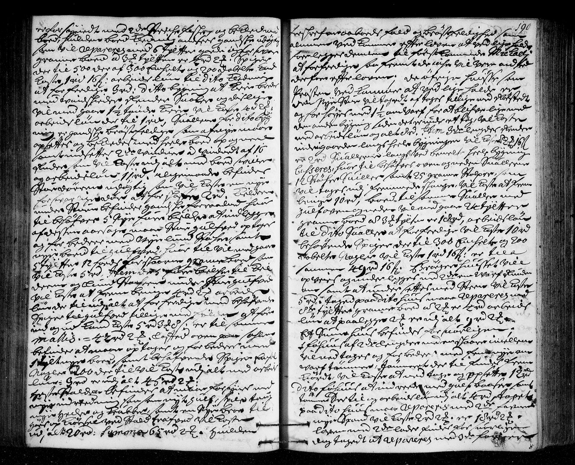 Lier, Røyken og Hurum sorenskriveri, AV/SAKO-A-89/F/Fa/L0046: Tingbok, 1729-1733, s. 190