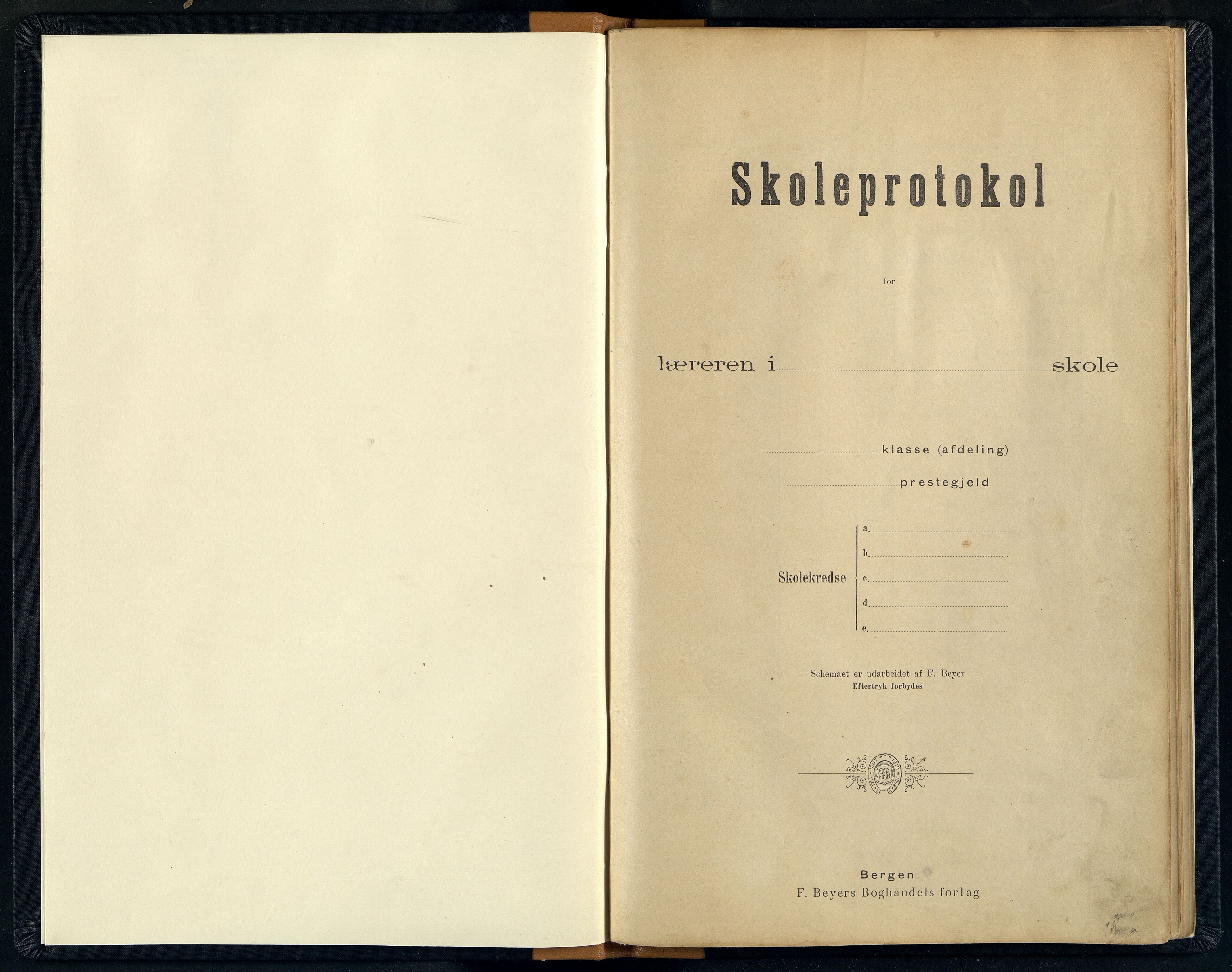 Åseral kommune - Kyrkjebygda Skoledistrikt, ARKSOR/1026ÅS556/H/L0001: Skoleprotokoll, 1902-1921