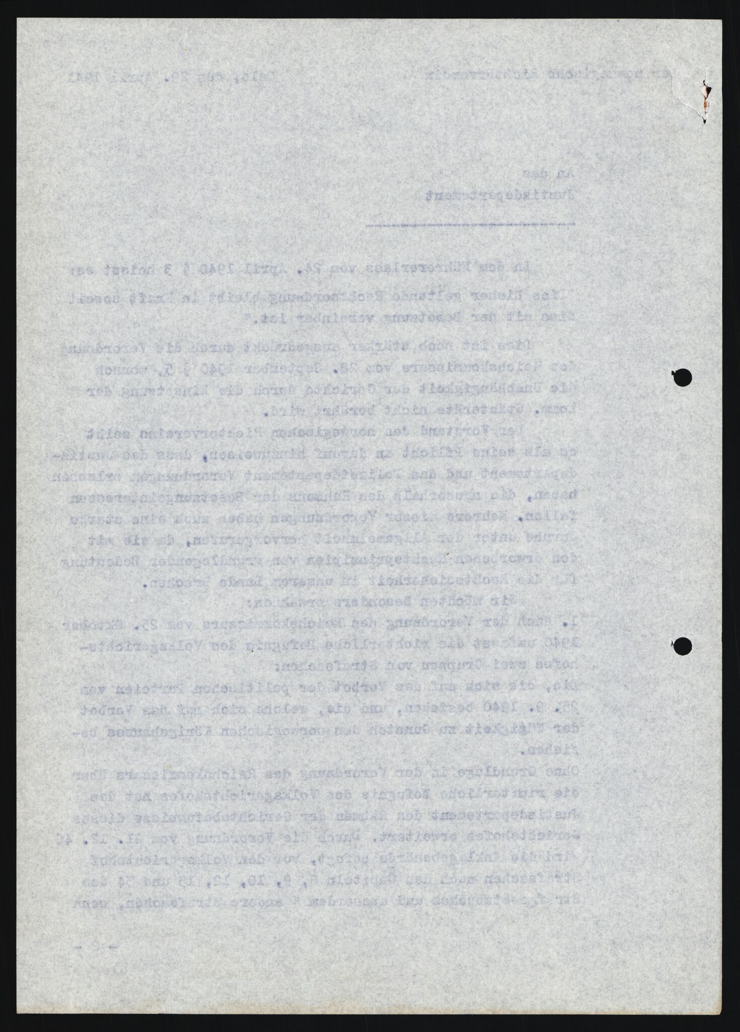 Forsvarets Overkommando. 2 kontor. Arkiv 11.4. Spredte tyske arkivsaker, AV/RA-RAFA-7031/D/Dar/Darb/L0013: Reichskommissariat - Hauptabteilung Vervaltung, 1917-1942, s. 1000