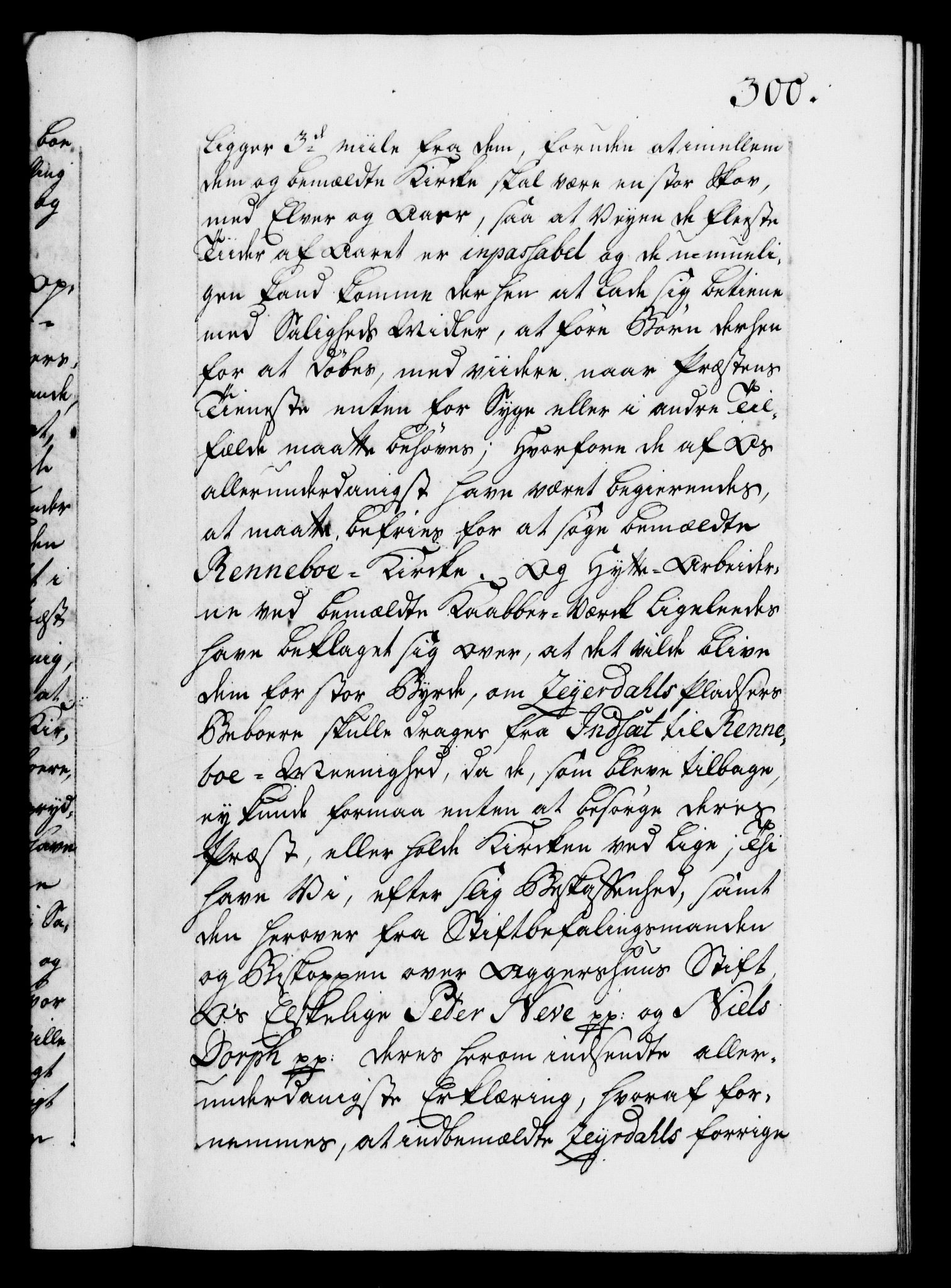 Danske Kanselli 1572-1799, AV/RA-EA-3023/F/Fc/Fca/Fcaa/L0031: Norske registre, 1739-1740, s. 300a