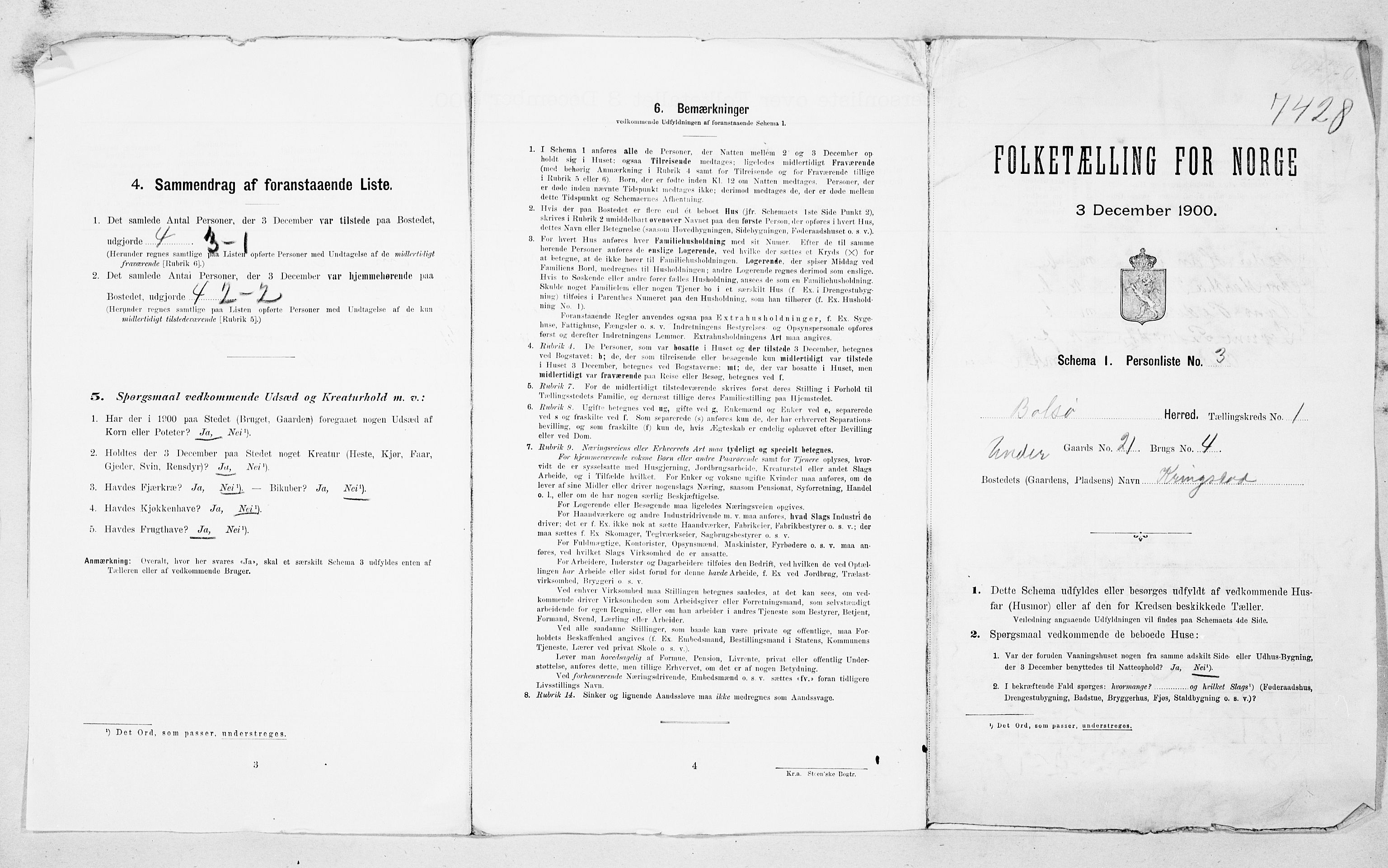 SAT, Folketelling 1900 for 1544 Bolsøy herred, 1900, s. 28