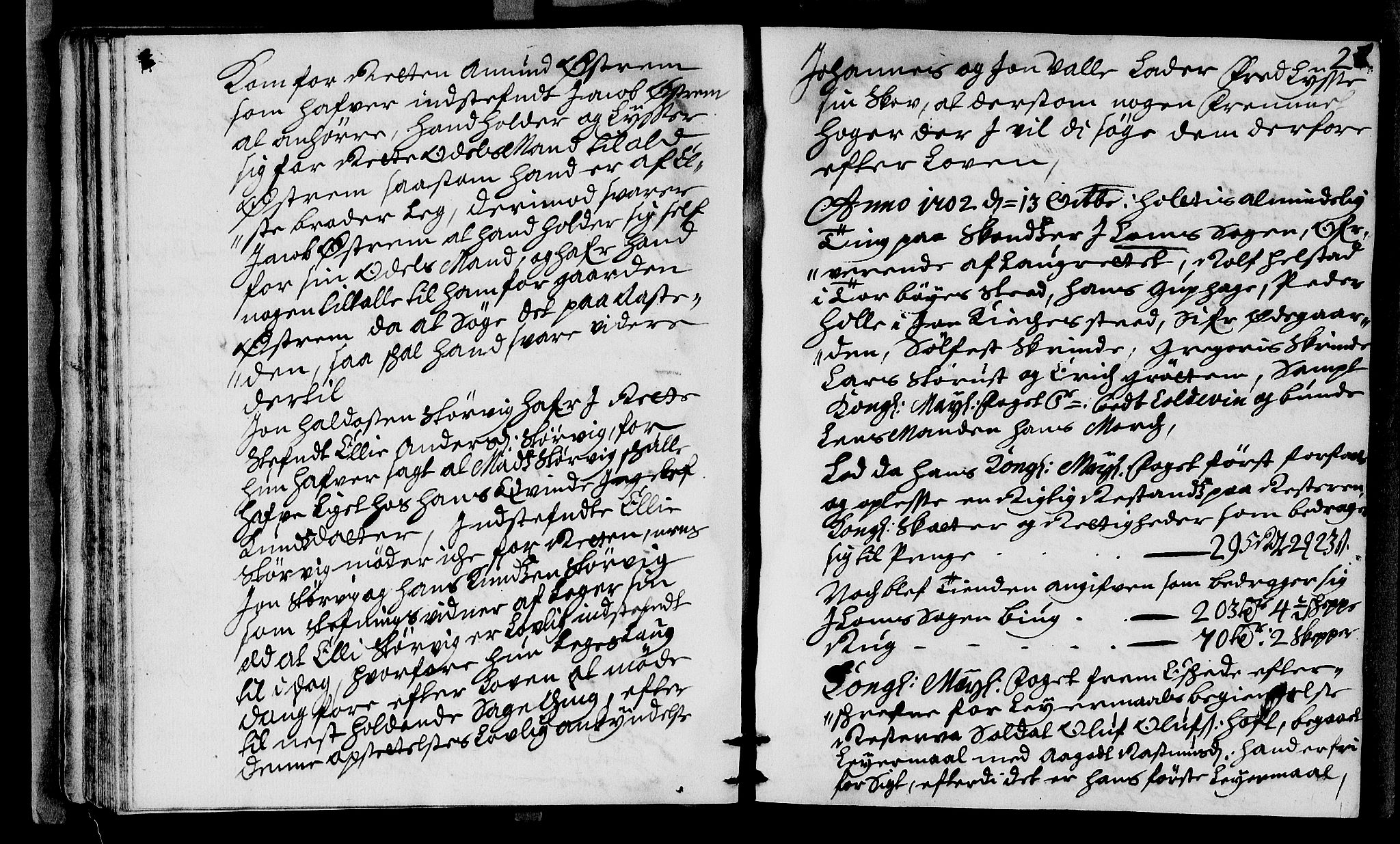 Sorenskriverier i Gudbrandsdalen, AV/SAH-TING-036/G/Gb/Gba/L0030: Tingbok - Nord-Gudbrandsdal, 1702, s. 27b-28a