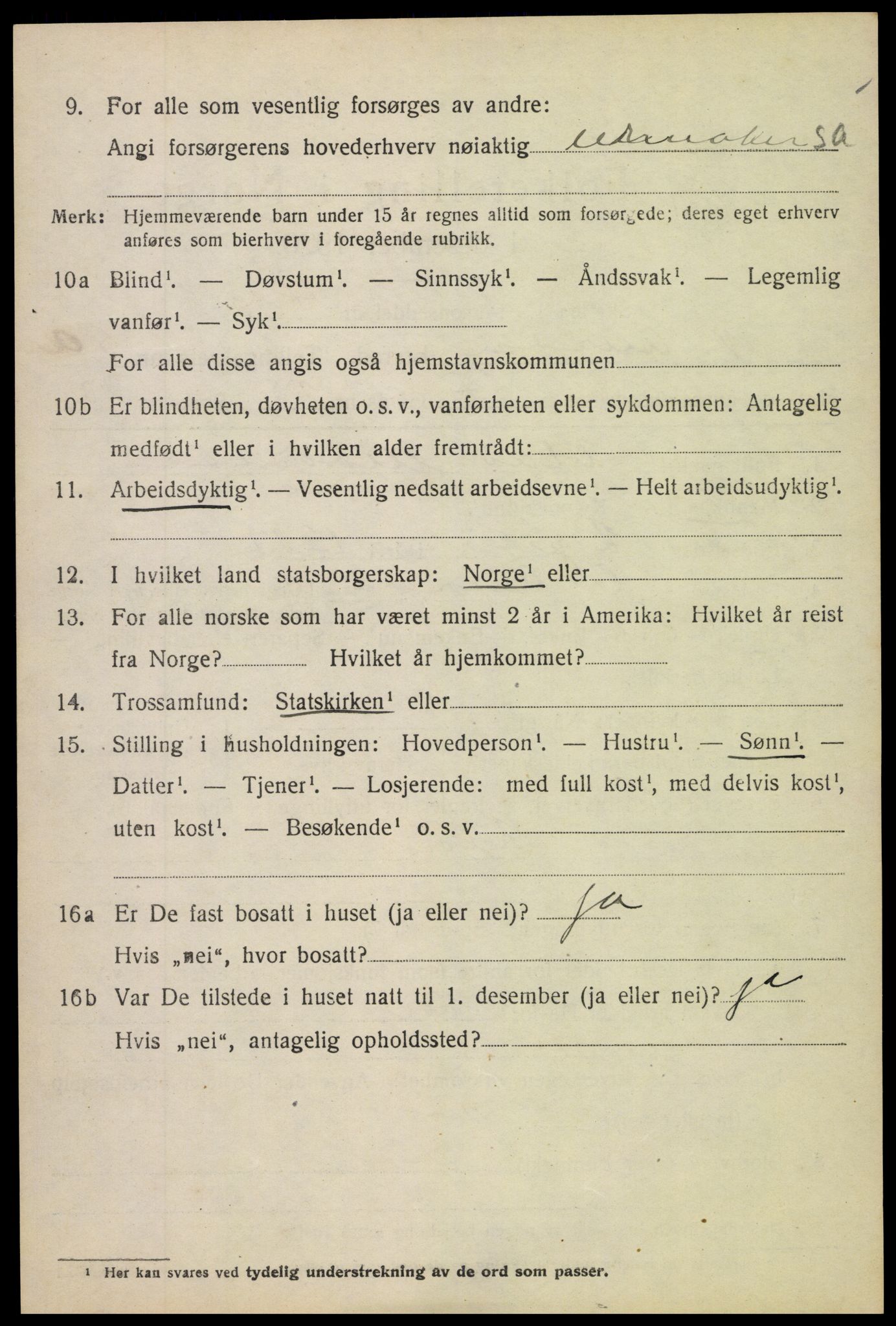 SAH, Folketelling 1920 for 0542 Nord-Aurdal herred, 1920, s. 4747