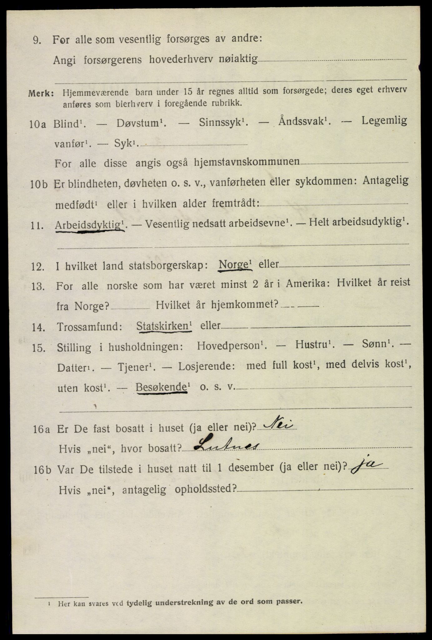 SAH, Folketelling 1920 for 0428 Trysil herred, 1920, s. 3062