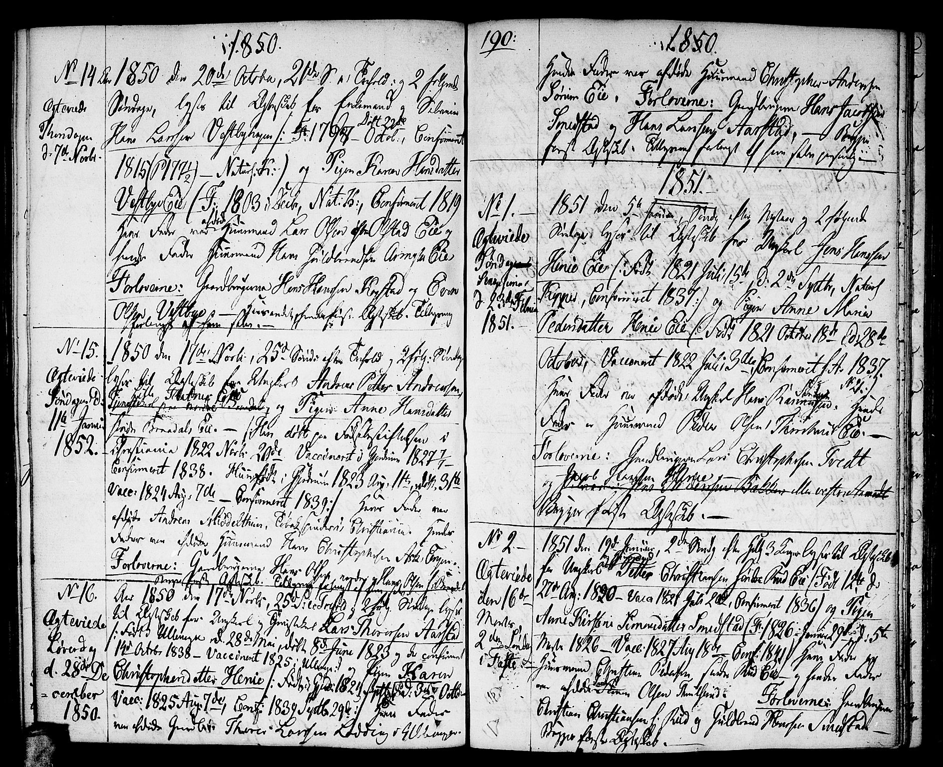 Gjerdrum prestekontor Kirkebøker, AV/SAO-A-10412b/F/Fa/L0003: Ministerialbok nr. I 3, 1798-1815, s. 190