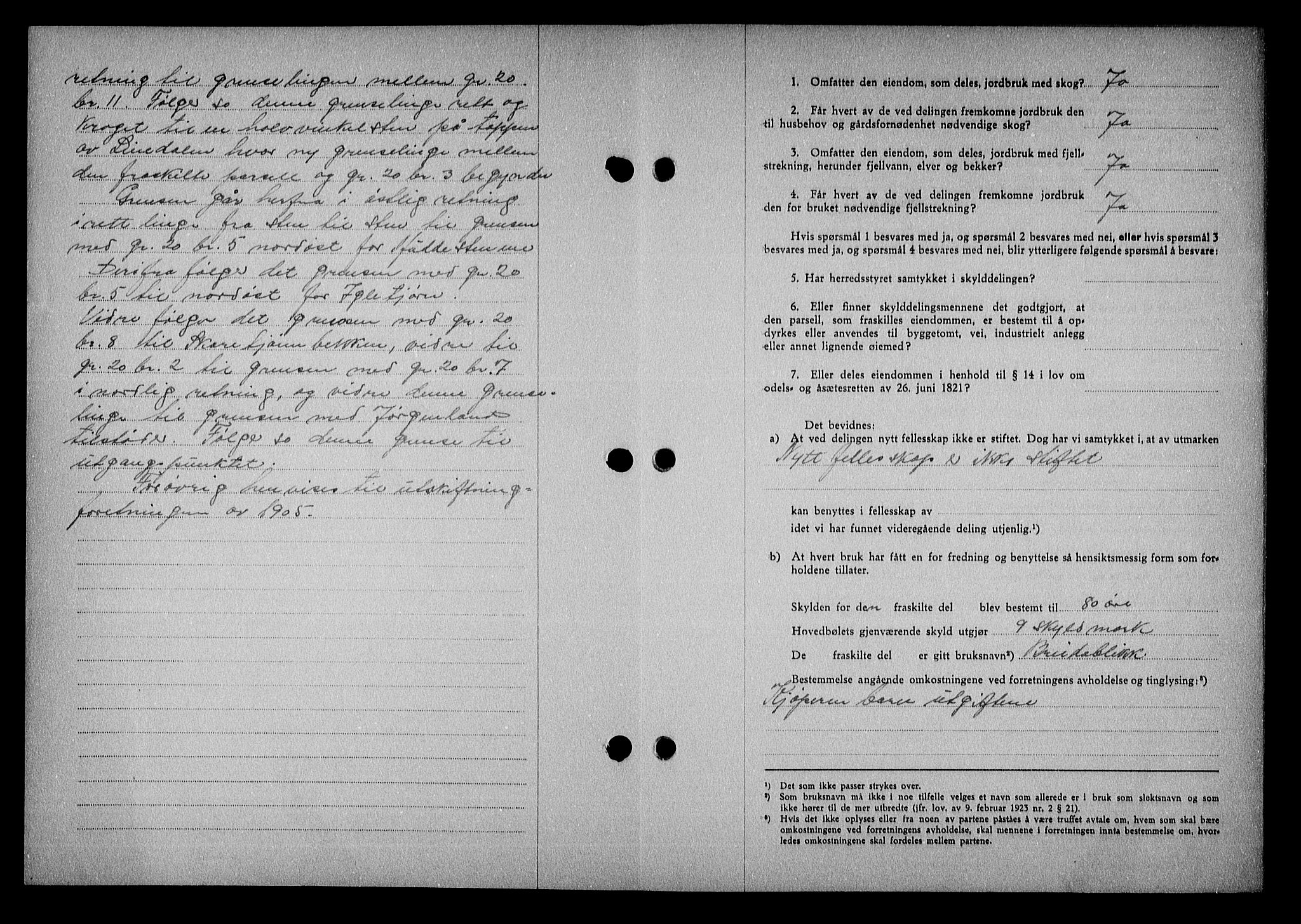Nedenes sorenskriveri, AV/SAK-1221-0006/G/Gb/Gba/L0050: Pantebok nr. A-IV, 1942-1943, Dagboknr: 322/1943