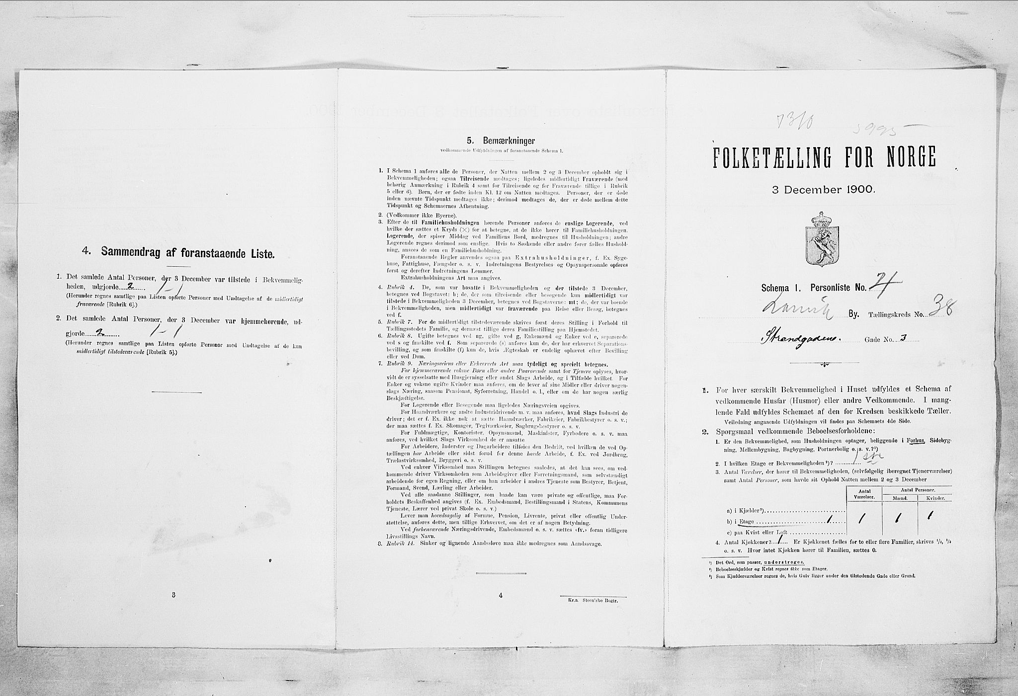 RA, Folketelling 1900 for 0707 Larvik kjøpstad, 1900, s. 6556