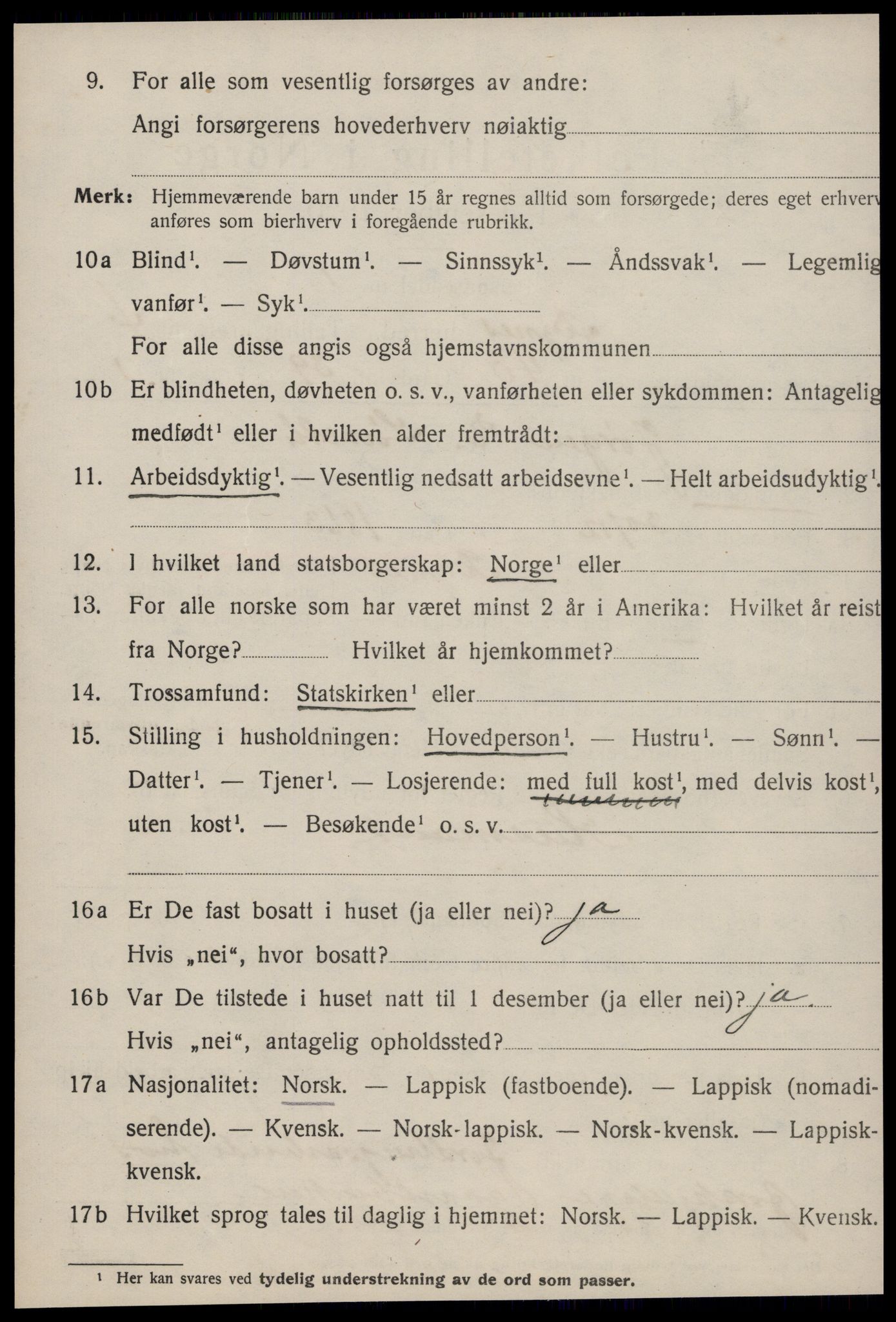 SAT, Folketelling 1920 for 1655 Byneset herred, 1920, s. 2485