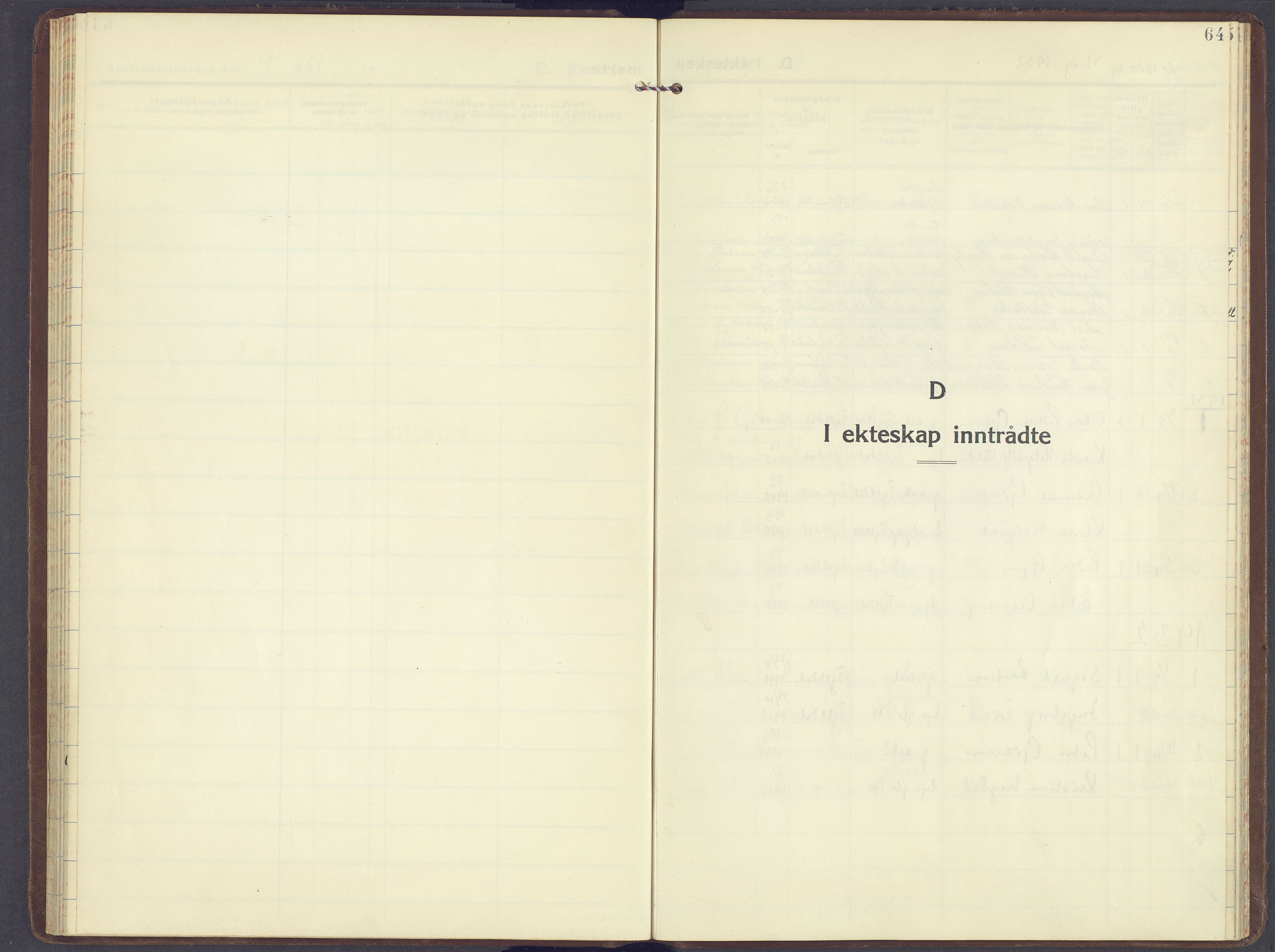 Tynset prestekontor, SAH/PREST-058/H/Ha/Haa/L0029: Ministerialbok nr. 29, 1930-1946, s. 64