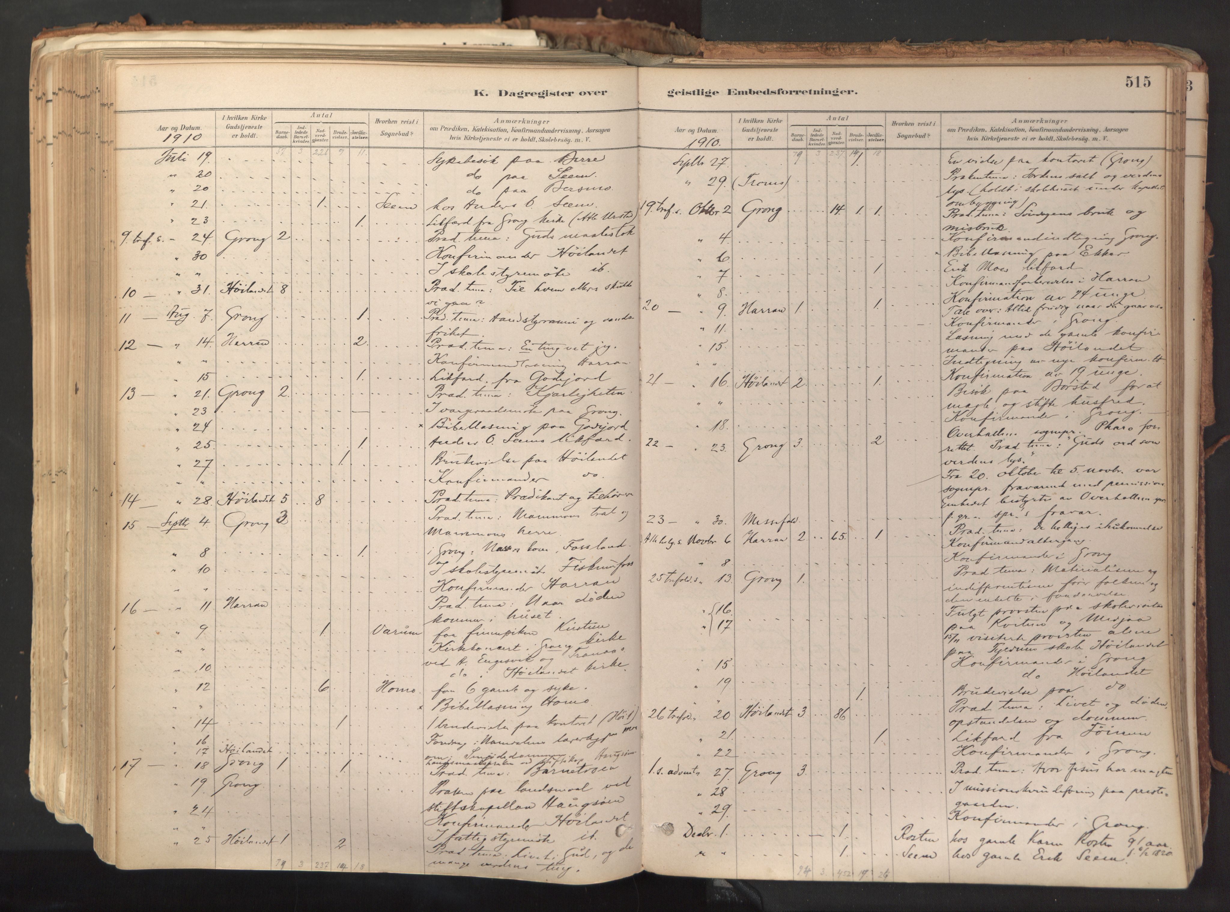 Ministerialprotokoller, klokkerbøker og fødselsregistre - Nord-Trøndelag, SAT/A-1458/758/L0519: Ministerialbok nr. 758A04, 1880-1926, s. 515