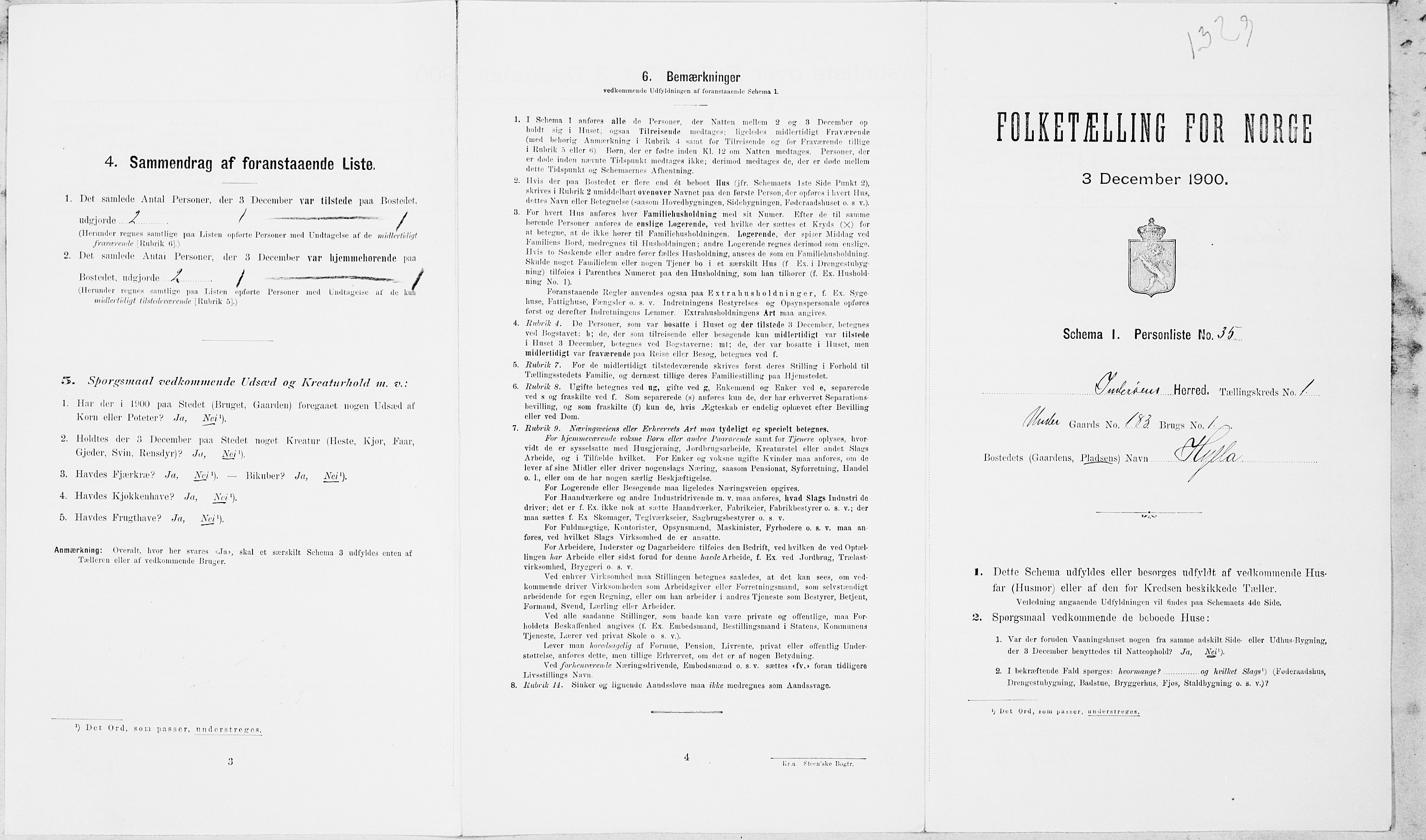 SAT, Folketelling 1900 for 1729 Inderøy herred, 1900, s. 180