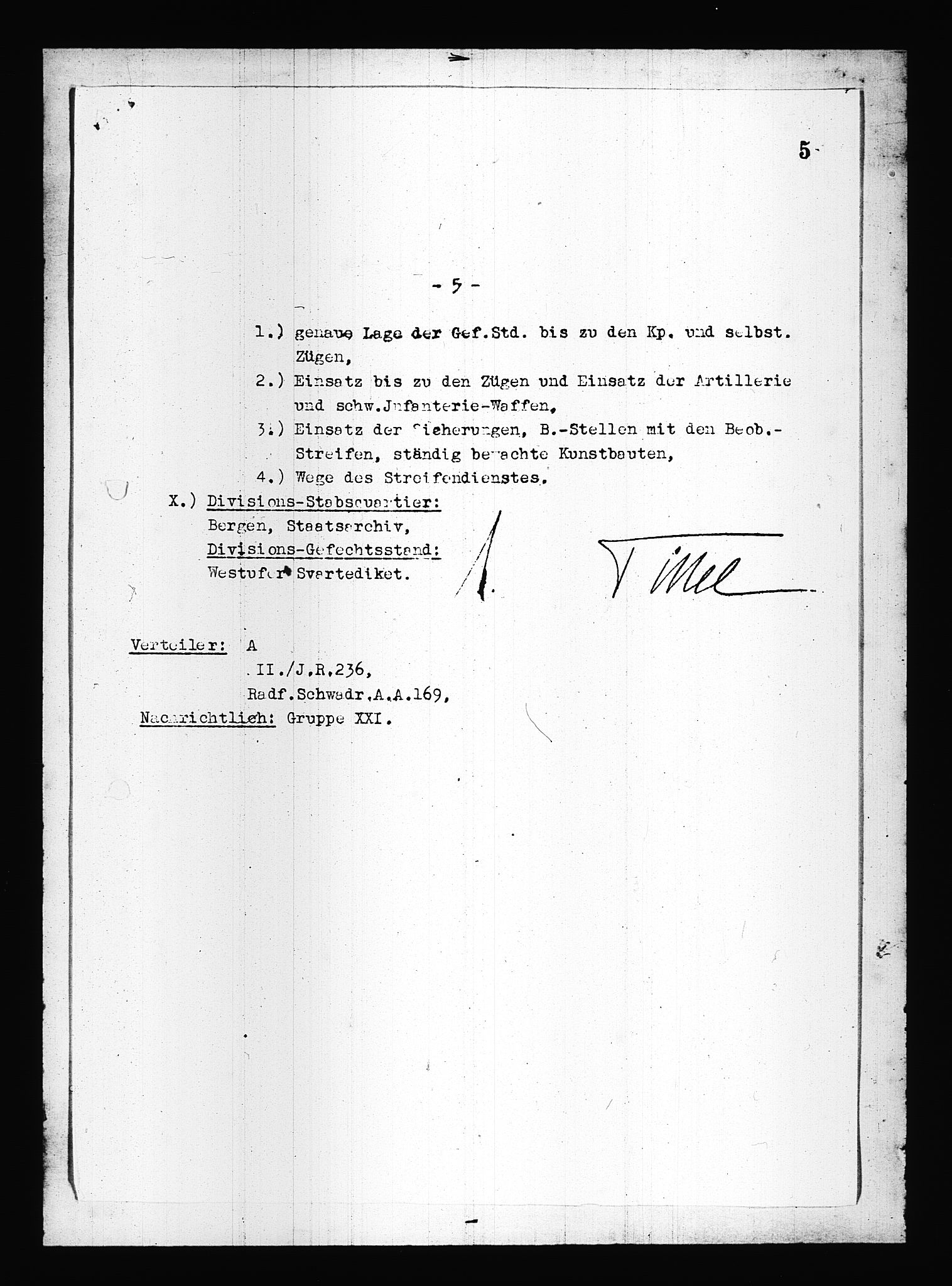 Documents Section, RA/RAFA-2200/V/L0083: Amerikansk mikrofilm "Captured German Documents".
Box No. 722.  FKA jnr. 615/1954., 1940, s. 434