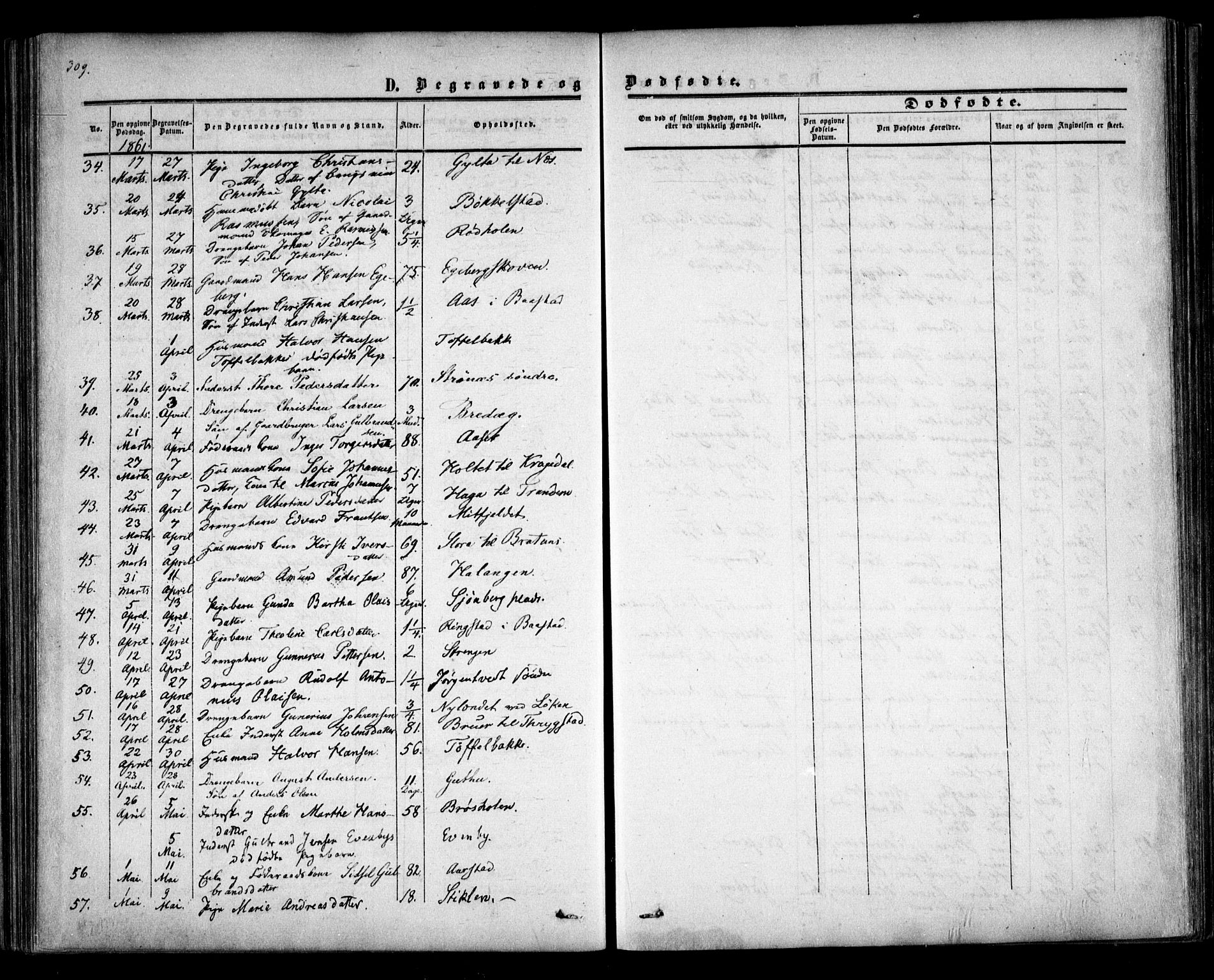 Trøgstad prestekontor Kirkebøker, AV/SAO-A-10925/F/Fa/L0008.b: Ministerialbok nr. I 8B, 1855-1864, s. 309