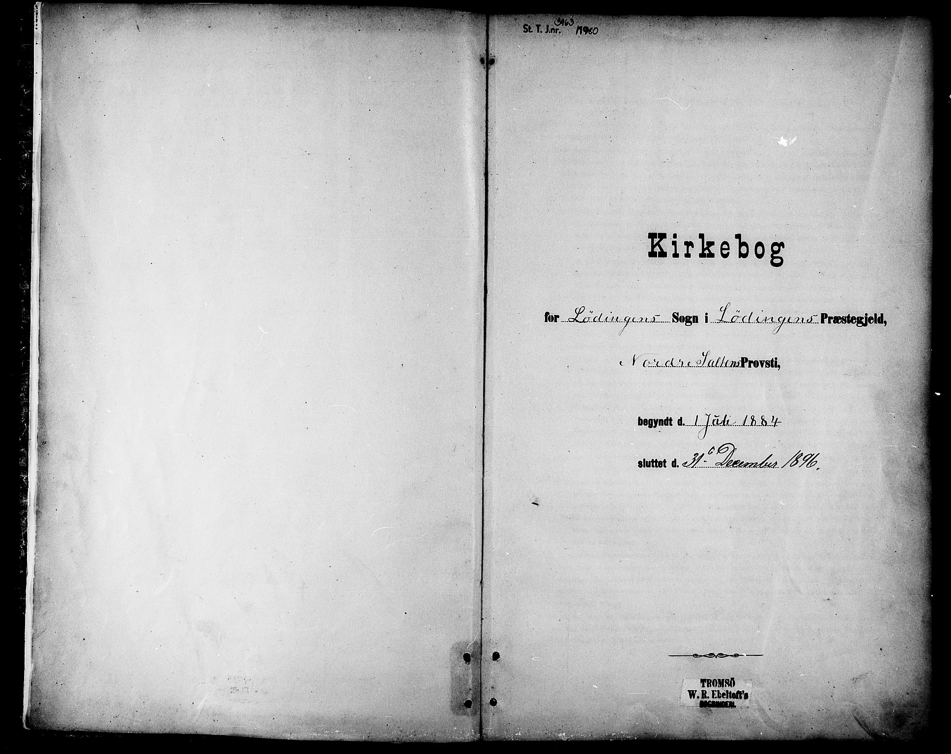 Ministerialprotokoller, klokkerbøker og fødselsregistre - Nordland, AV/SAT-A-1459/872/L1035: Ministerialbok nr. 872A10, 1884-1896