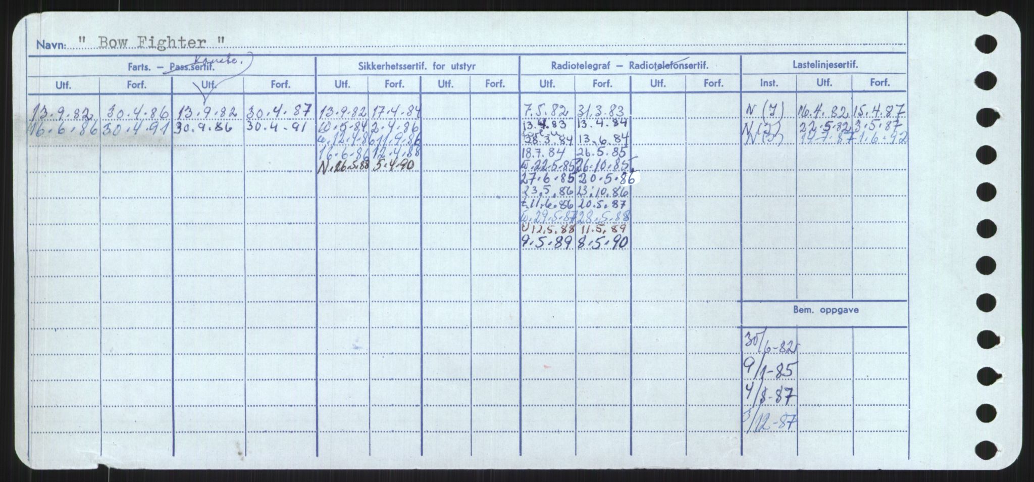 Sjøfartsdirektoratet med forløpere, Skipsmålingen, RA/S-1627/H/Ha/L0001/0002: Fartøy, A-Eig / Fartøy Bjør-Eig, s. 174