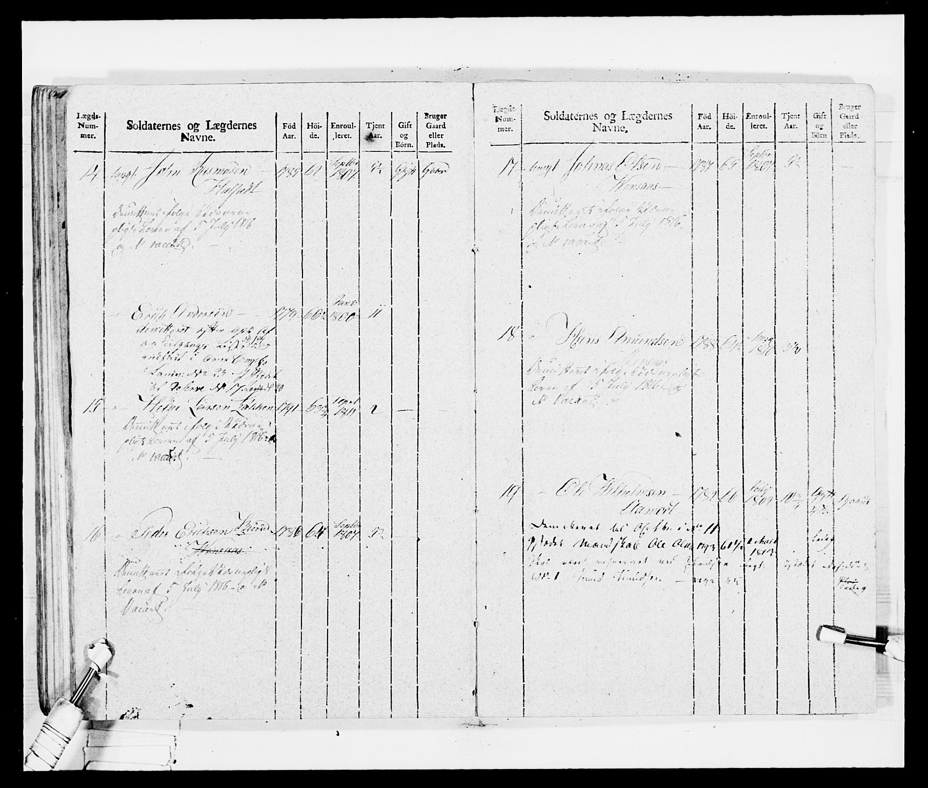 Generalitets- og kommissariatskollegiet, Det kongelige norske kommissariatskollegium, AV/RA-EA-5420/E/Eh/L0035: Nordafjelske gevorbne infanteriregiment, 1812-1813, s. 204