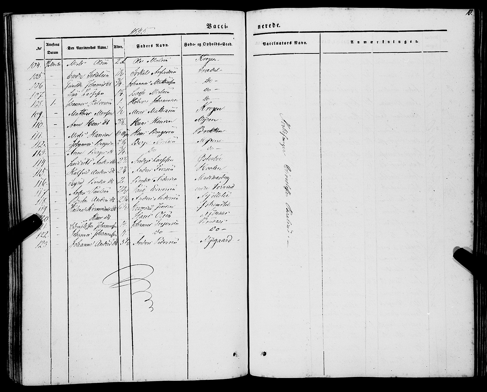Lavik sokneprestembete, SAB/A-80901: Ministerialbok nr. A 3, 1843-1863, s. 10
