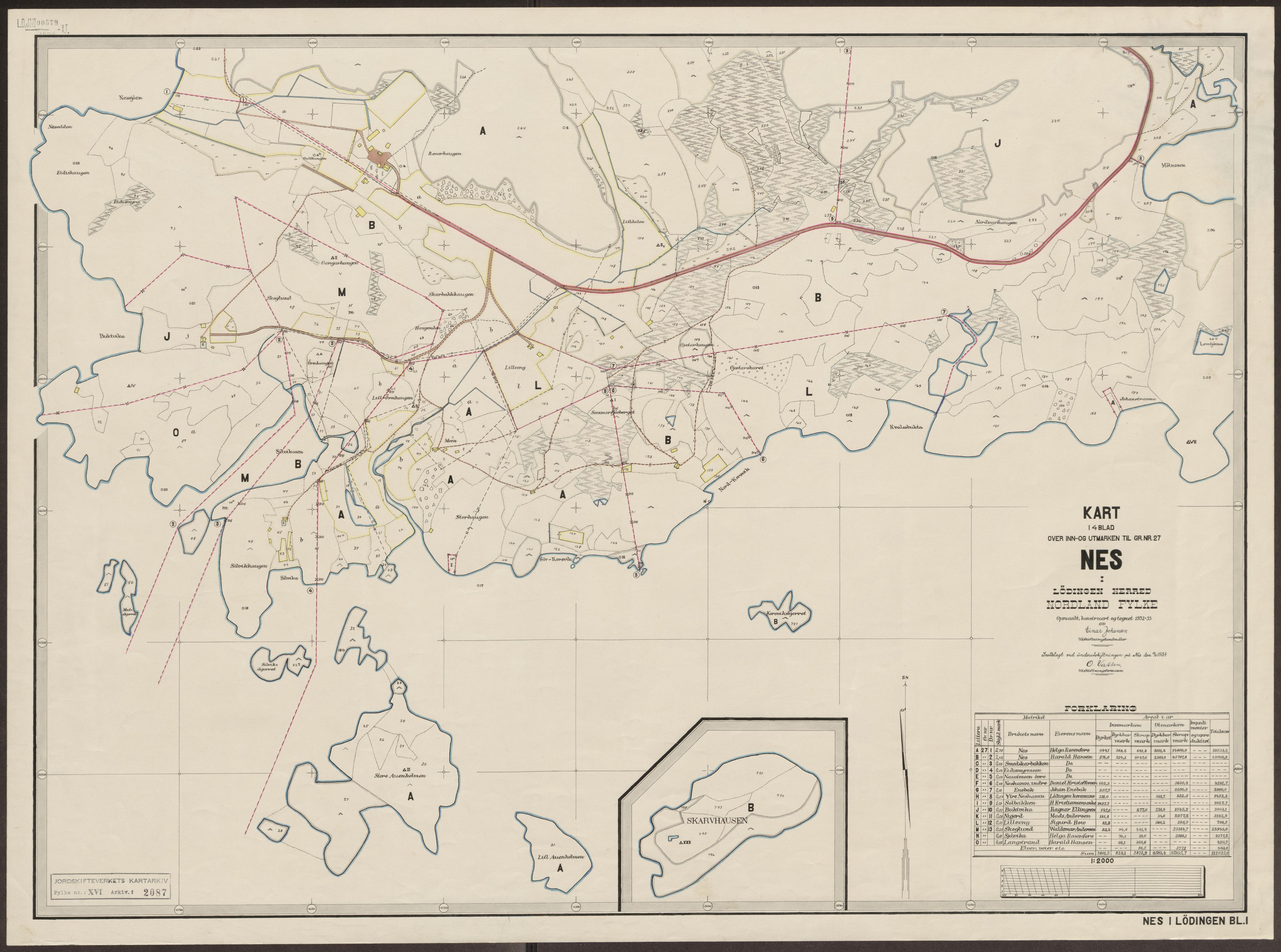 Jordskifteverkets kartarkiv, AV/RA-S-3929/T, 1859-1988, s. 2565