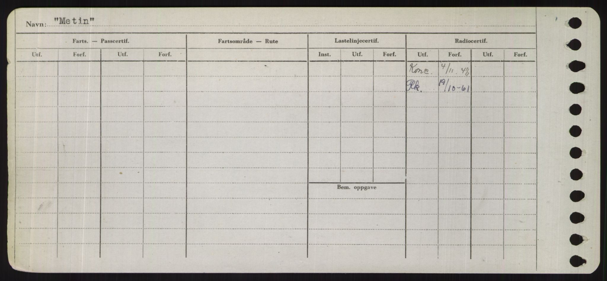 Sjøfartsdirektoratet med forløpere, Skipsmålingen, RA/S-1627/H/Hd/L0024: Fartøy, M-Mim, s. 540