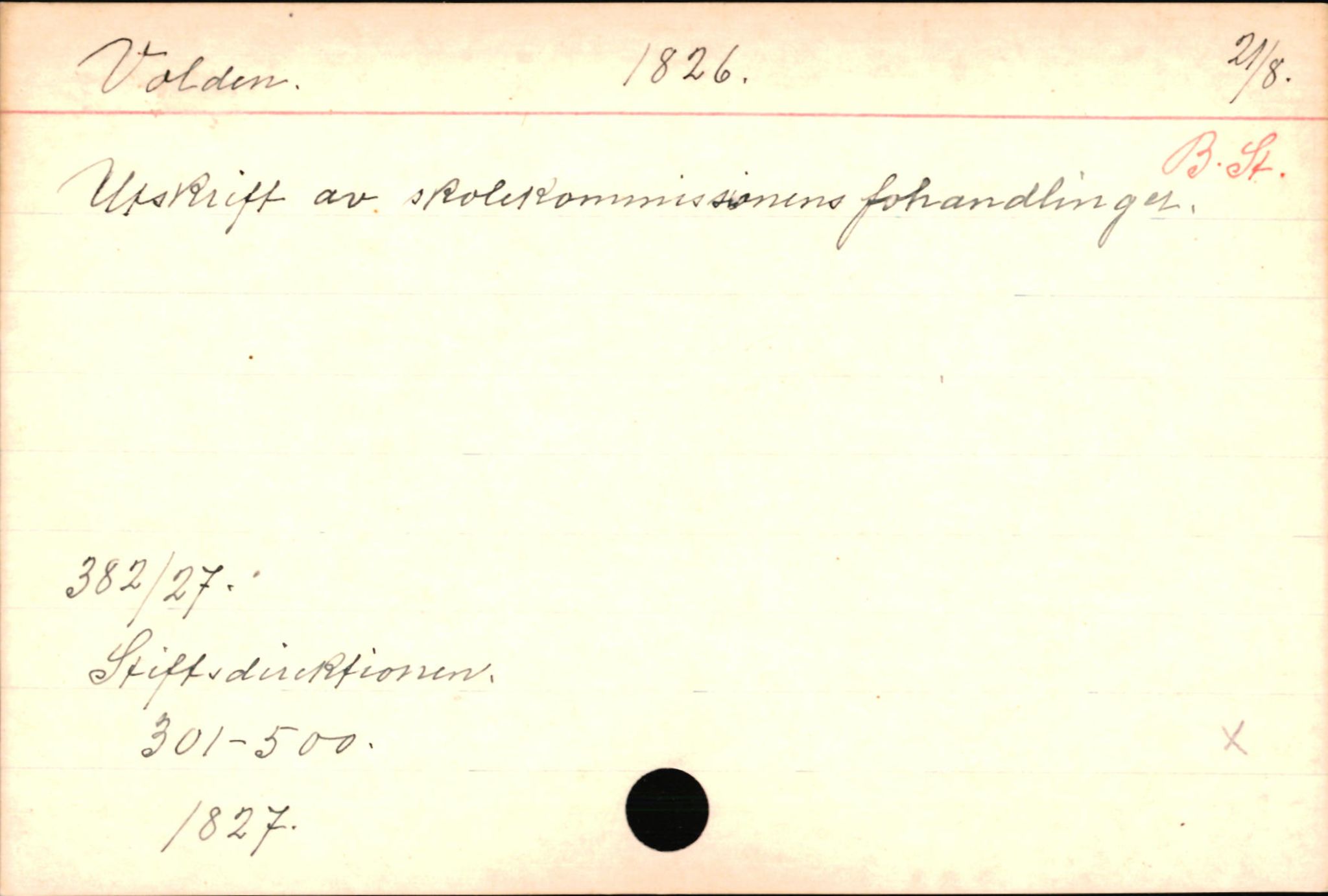 Haugen, Johannes - lærer, AV/SAB-SAB/PA-0036/01/L0001: Om klokkere og lærere, 1521-1904, s. 10729