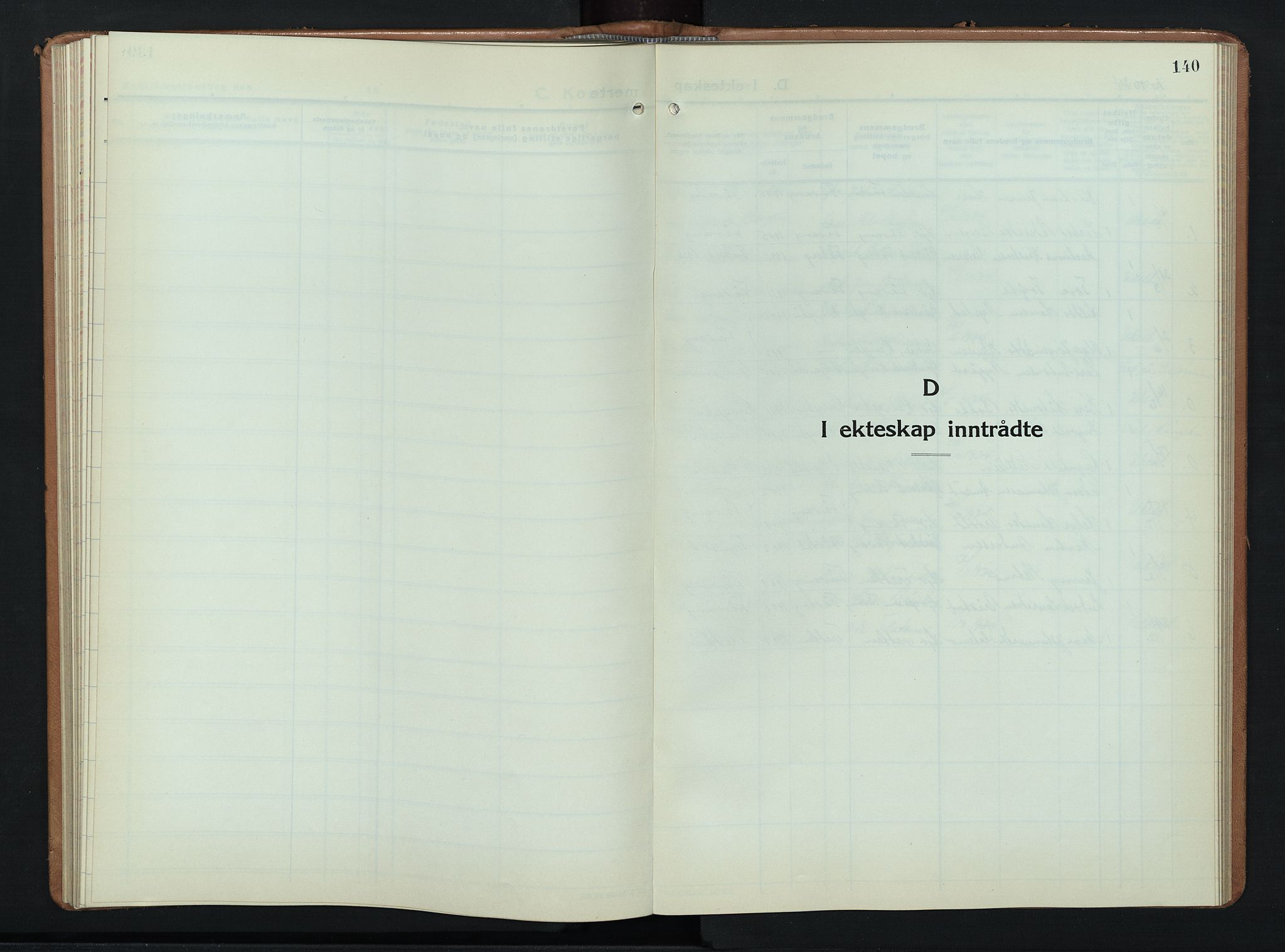 Ringebu prestekontor, AV/SAH-PREST-082/H/Ha/Hab/L0012: Klokkerbok nr. 12, 1934-1949, s. 140