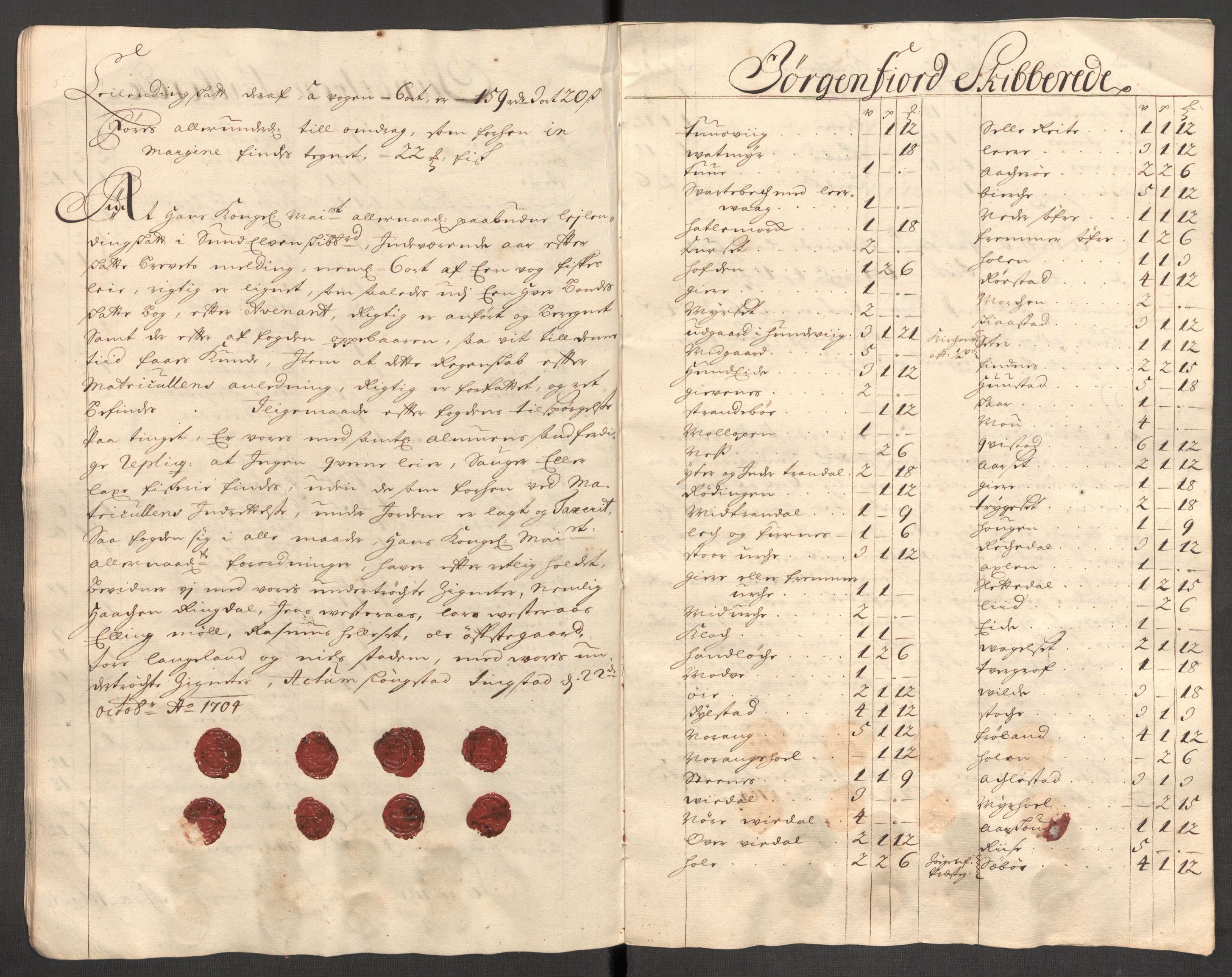 Rentekammeret inntil 1814, Reviderte regnskaper, Fogderegnskap, RA/EA-4092/R54/L3560: Fogderegnskap Sunnmøre, 1704-1705, s. 19